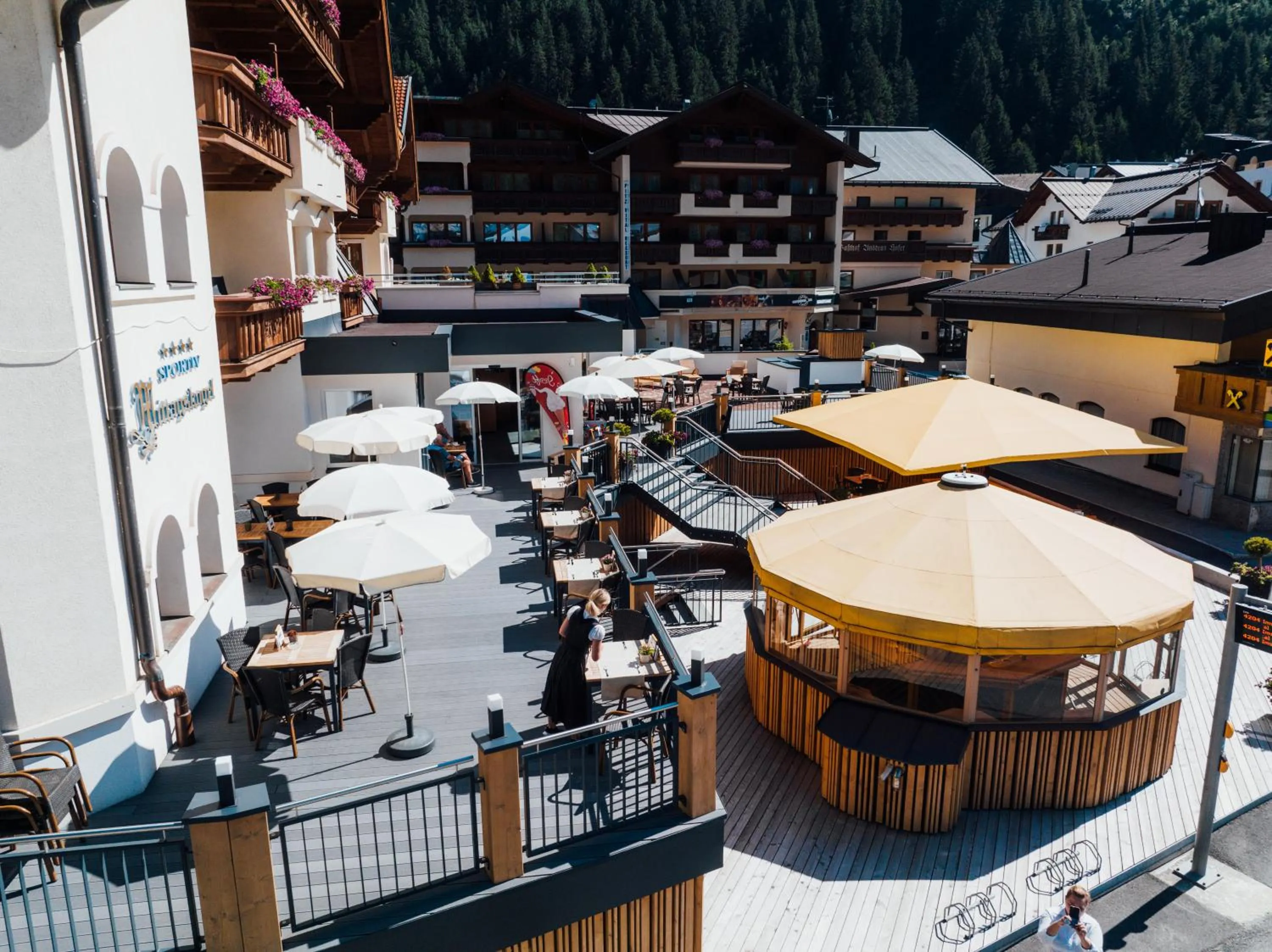 Restaurant/places to eat in Hotel Mittagskogel Pitztal