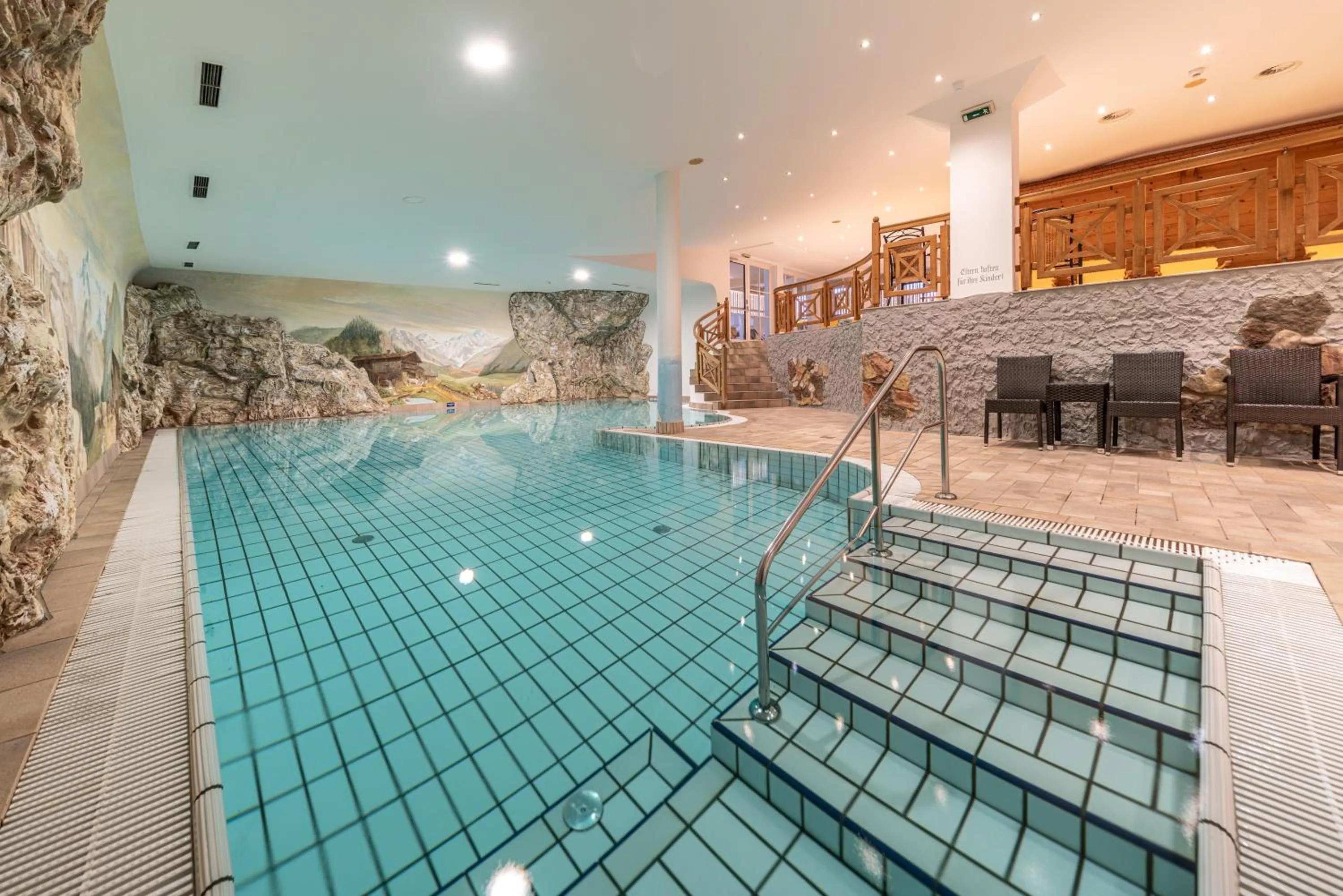Spa and wellness centre/facilities in Hotel Mittagskogel Pitztal