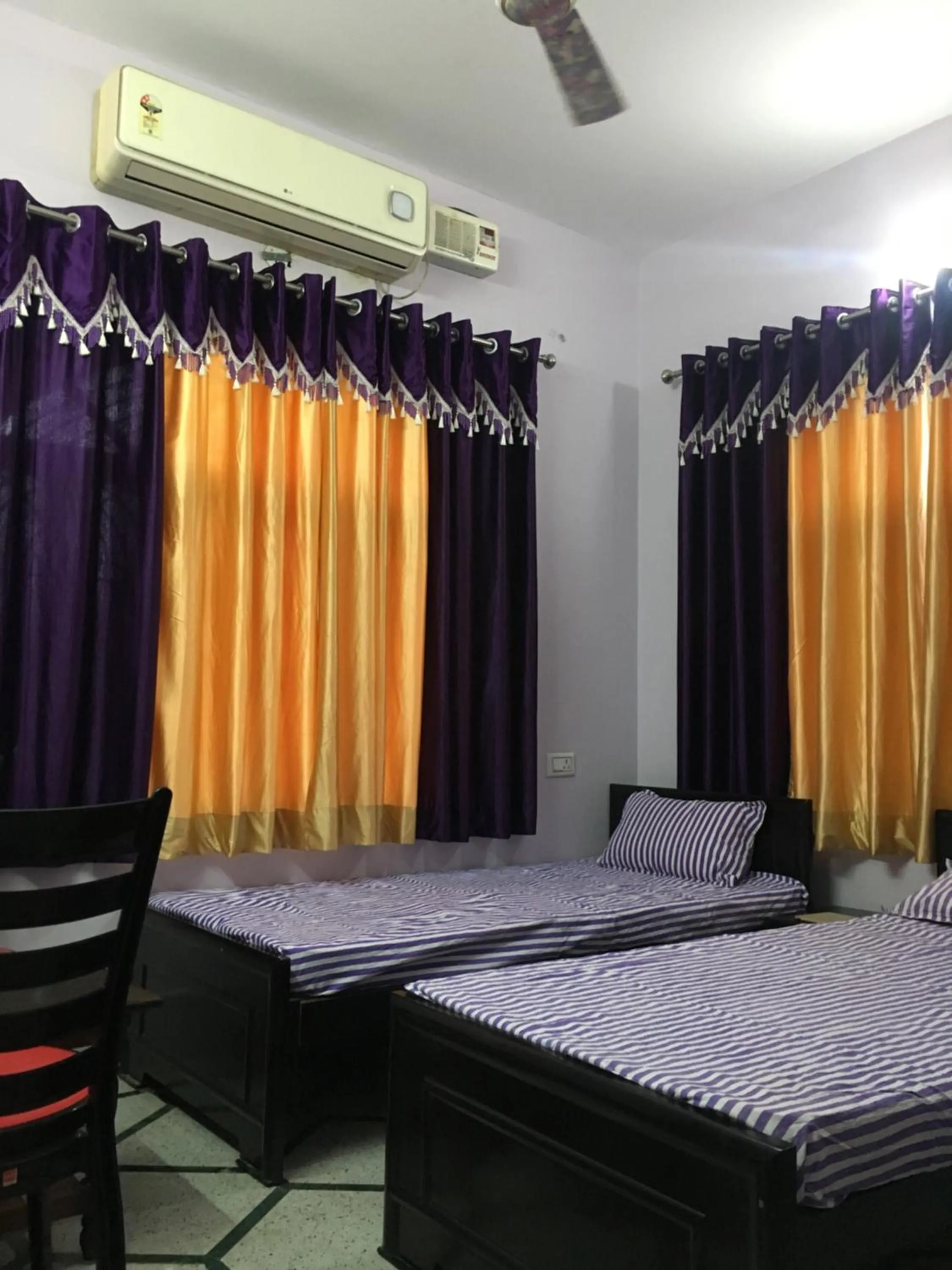 Bed in Srishti Shelter