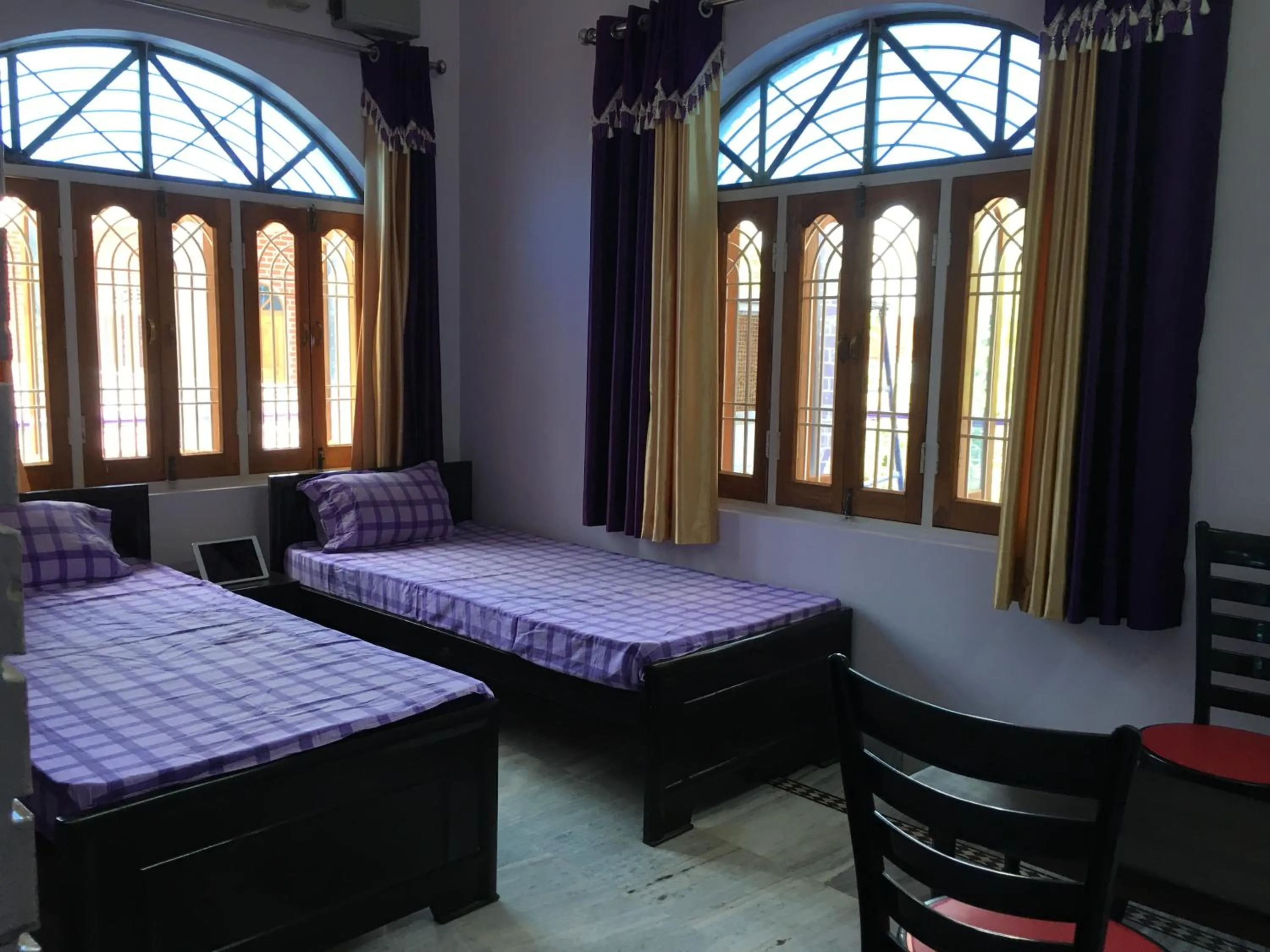 Bed in Srishti Shelter