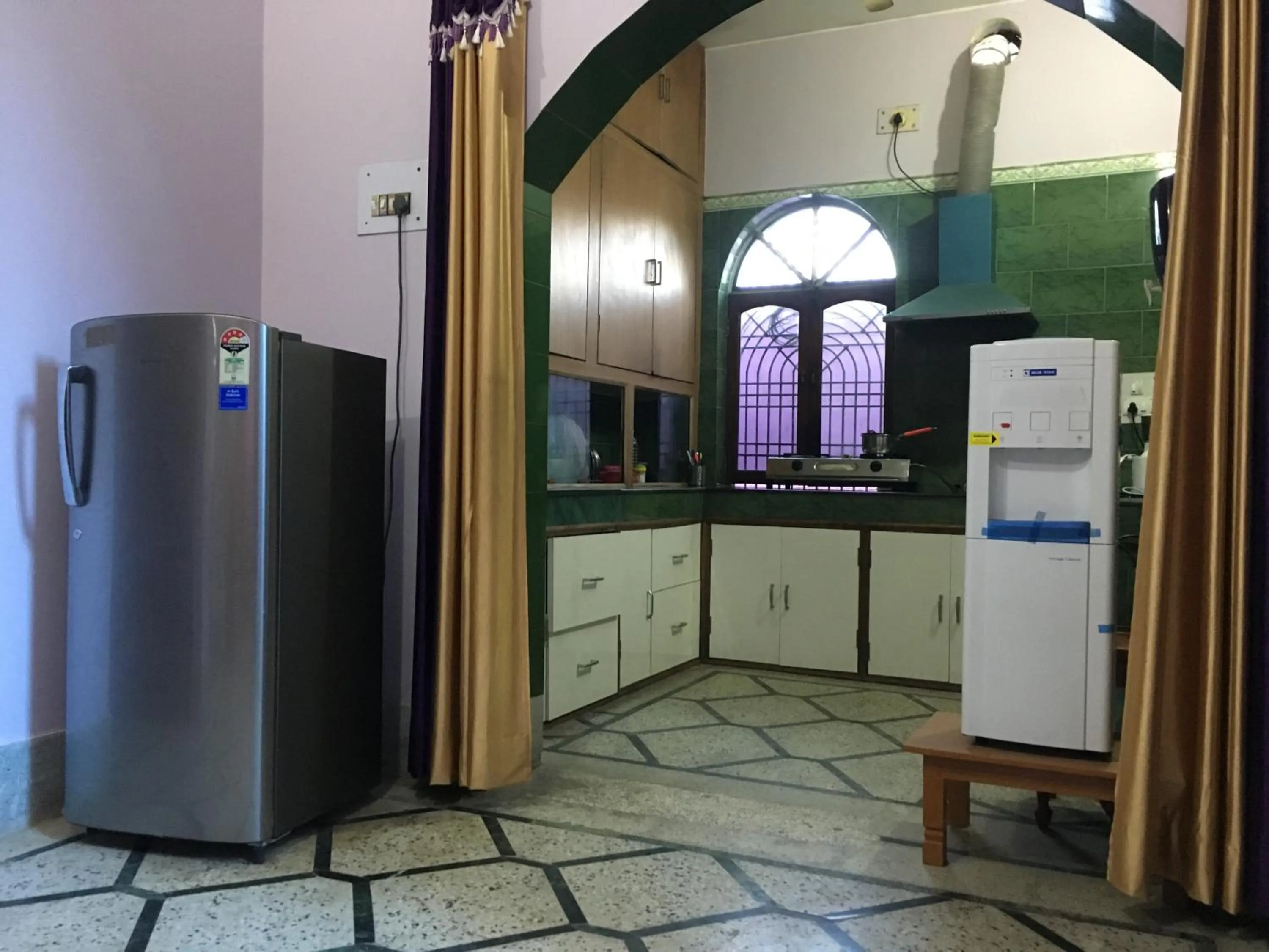 Kitchen or kitchenette in Srishti Shelter