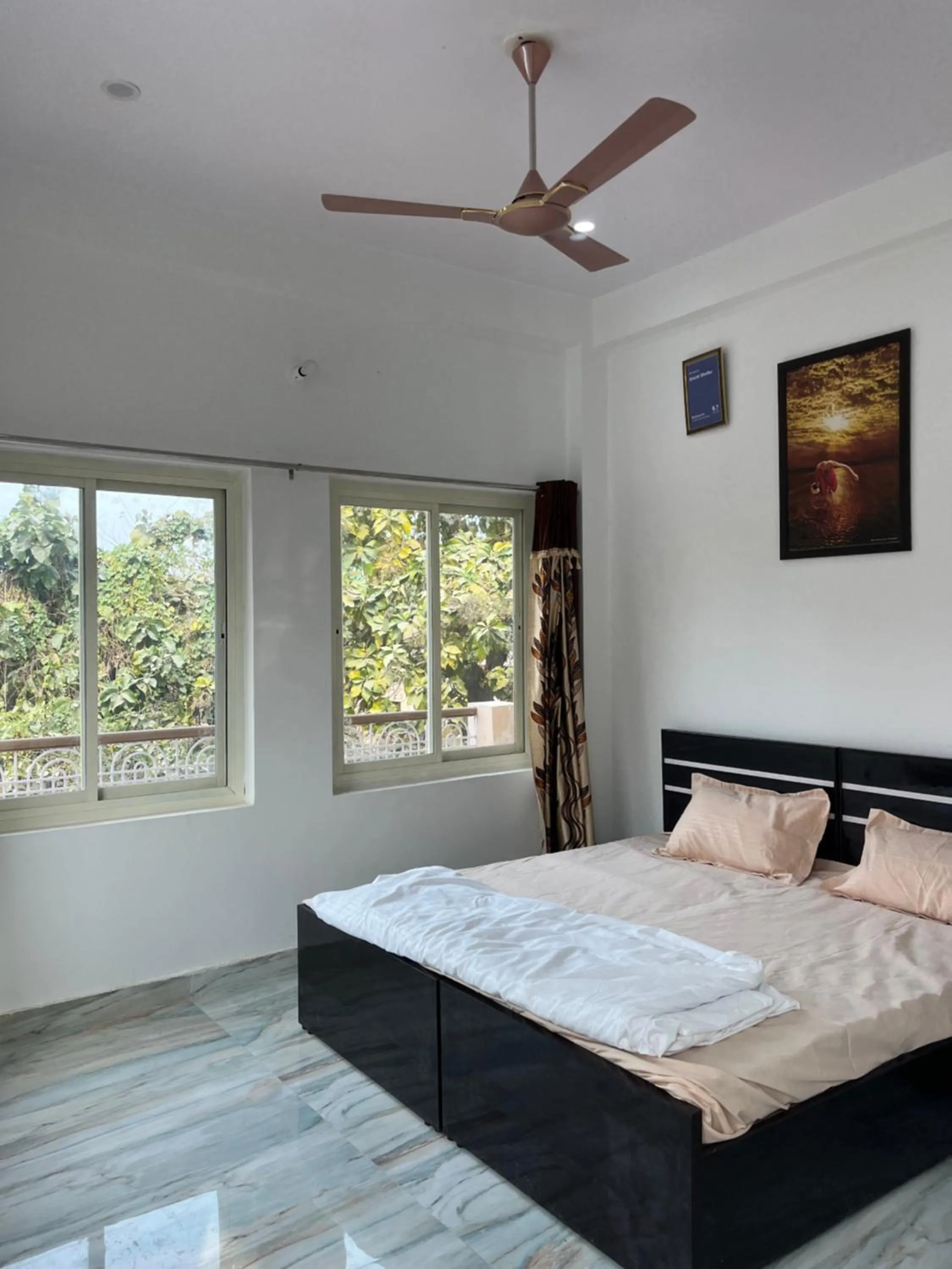 Bed in Srishti Shelter