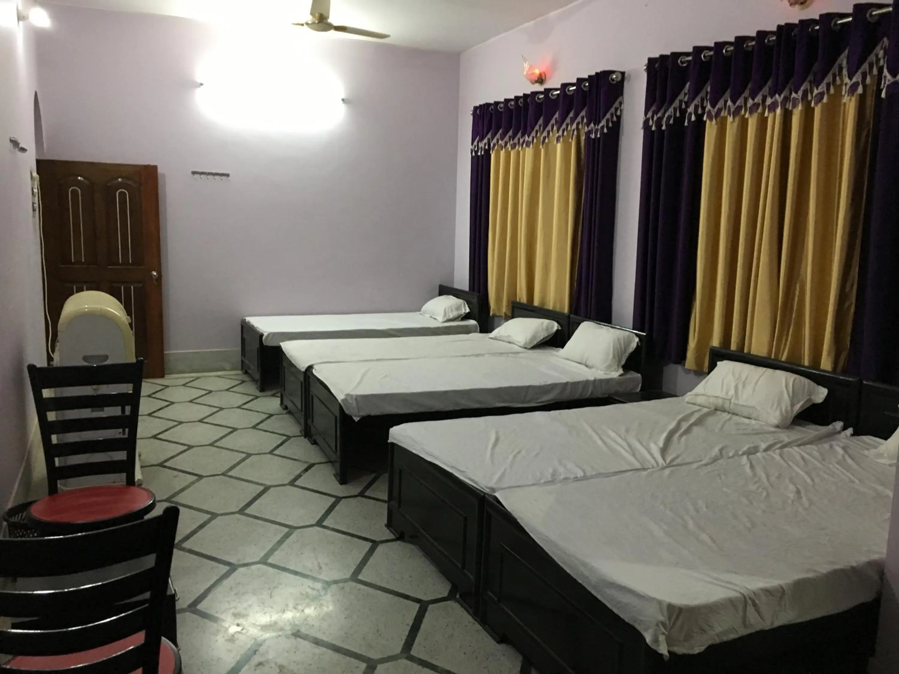 Bed in Srishti Shelter