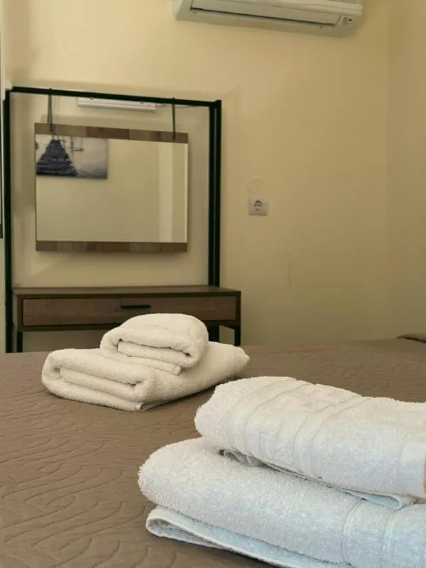 Bed in Ammoudara Beach Hotel Apartments