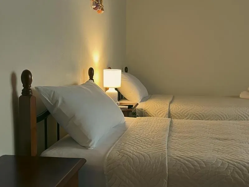 Bed in Ammoudara Beach Hotel Apartments
