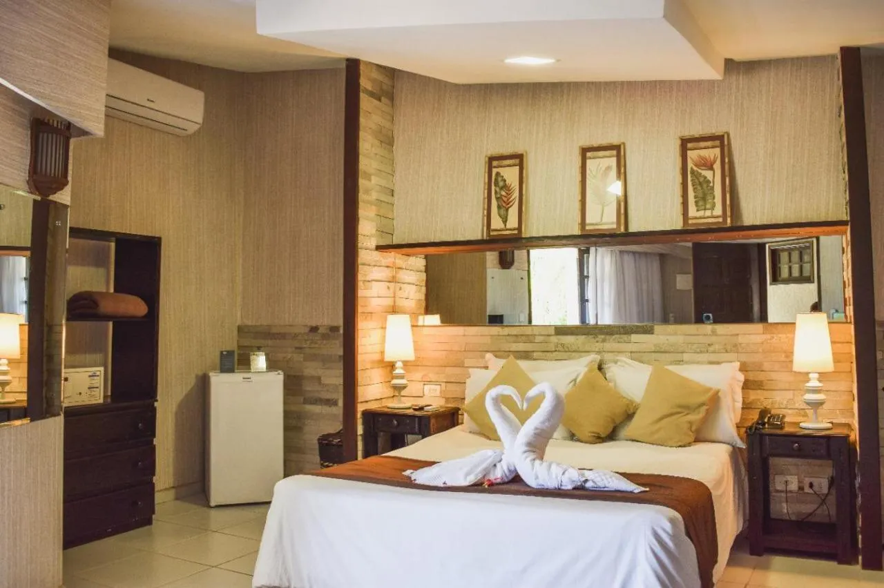 Bed in Pousada Recanto da Coruja