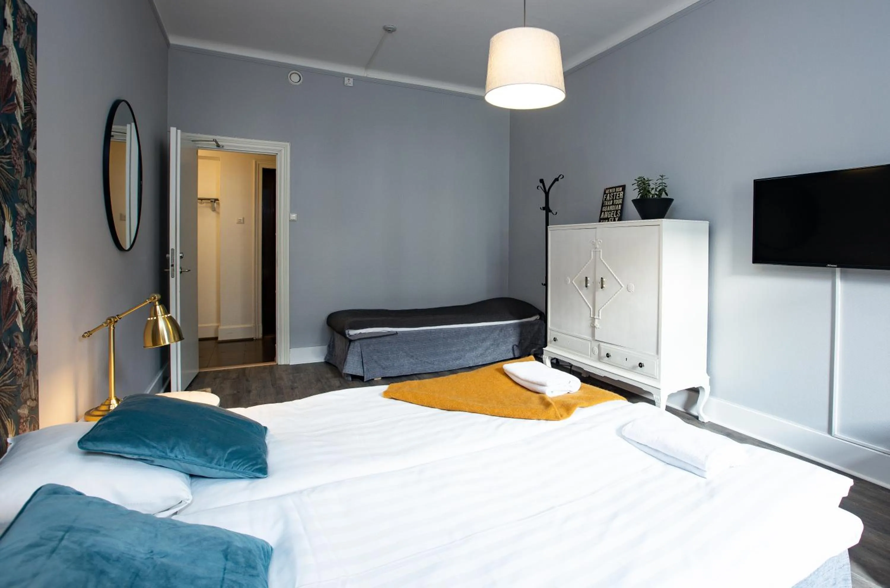 Bedroom, Bed in Systrar & Bönor Bed and Breakfast