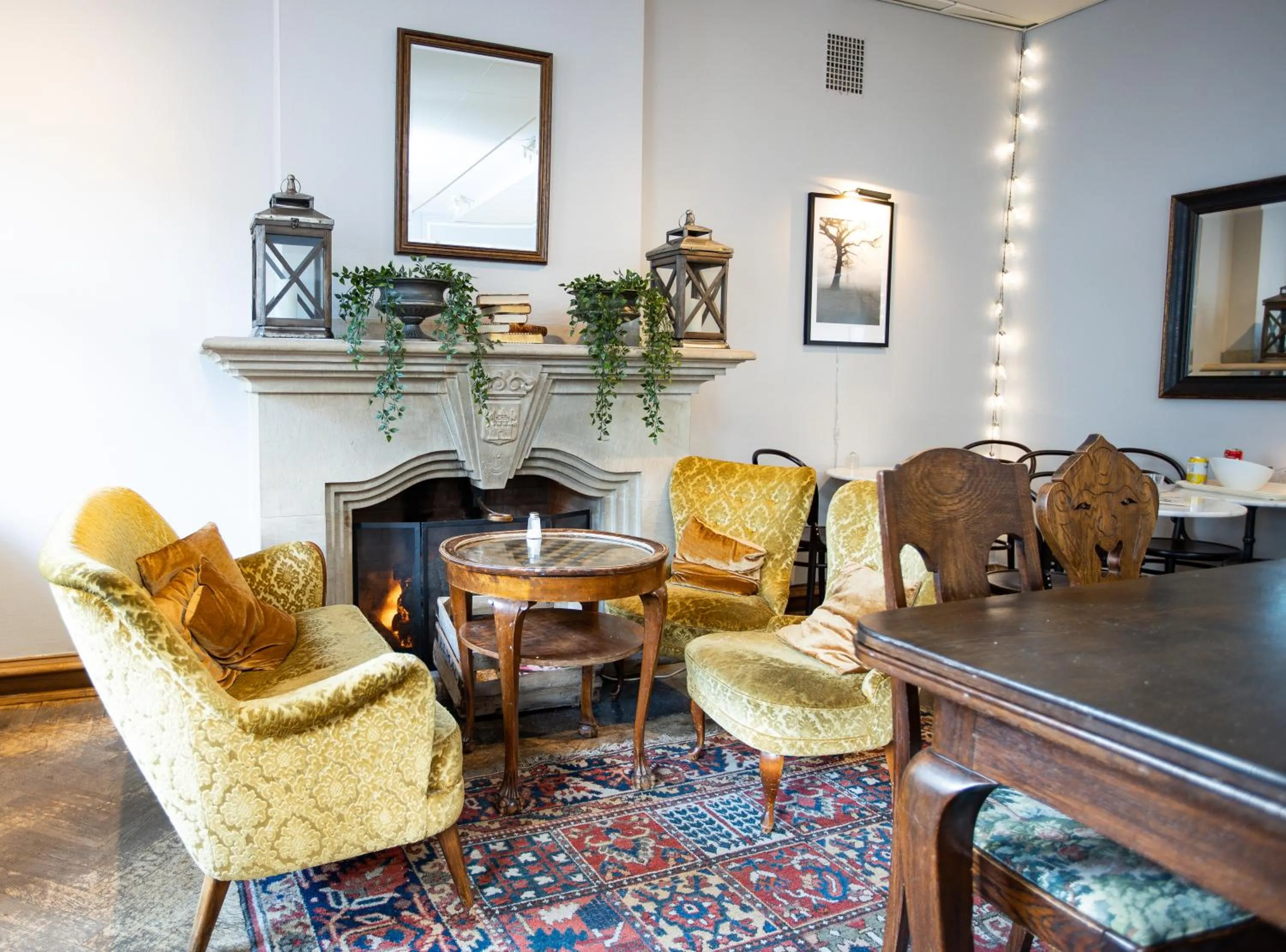 Lounge or bar in Systrar & Bönor Bed and Breakfast