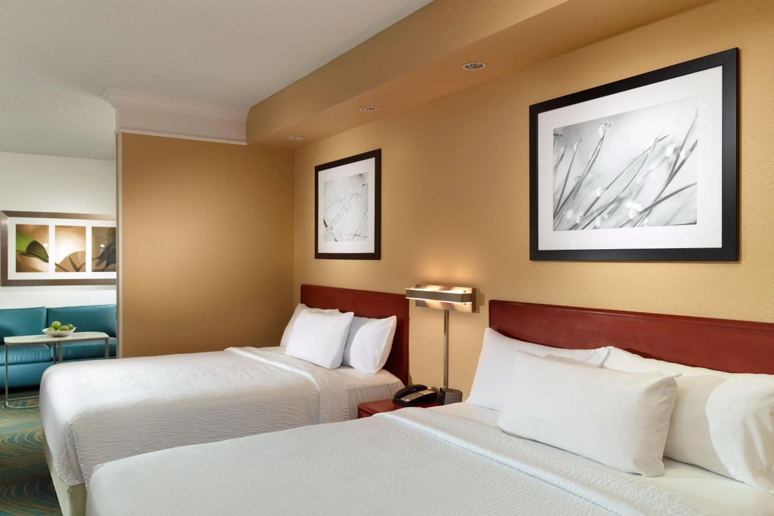 Photo of the whole room, Bed in SpringHill Suites by Marriott Atlanta Buckhead