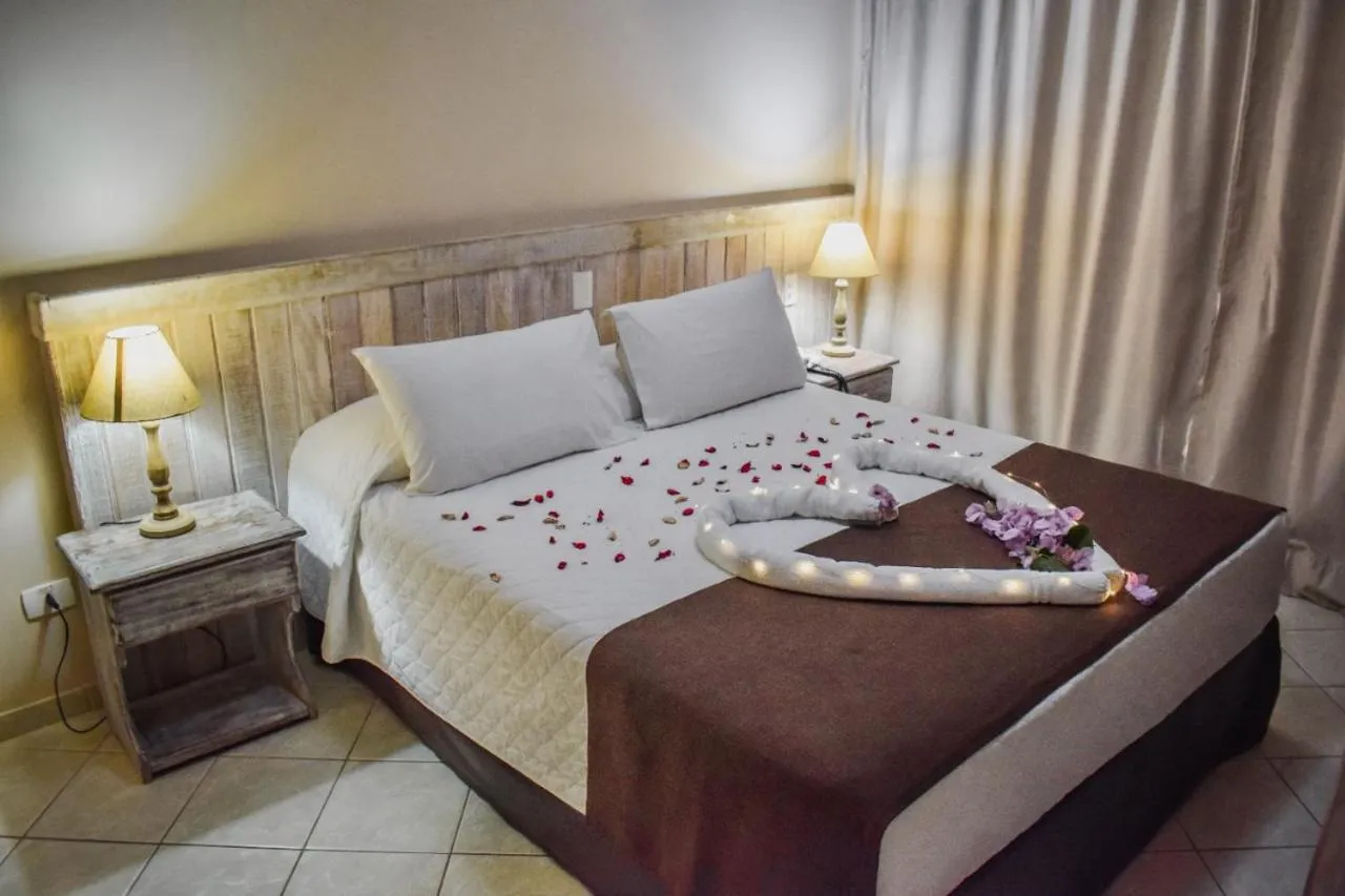 Bed in Pousada Recanto do Lobo