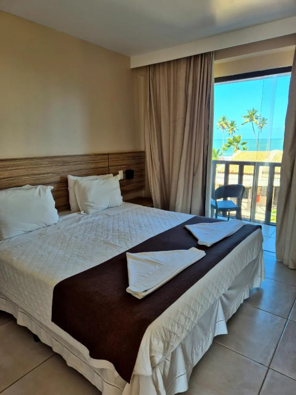 Bed in Pousada Recanto do Lobo