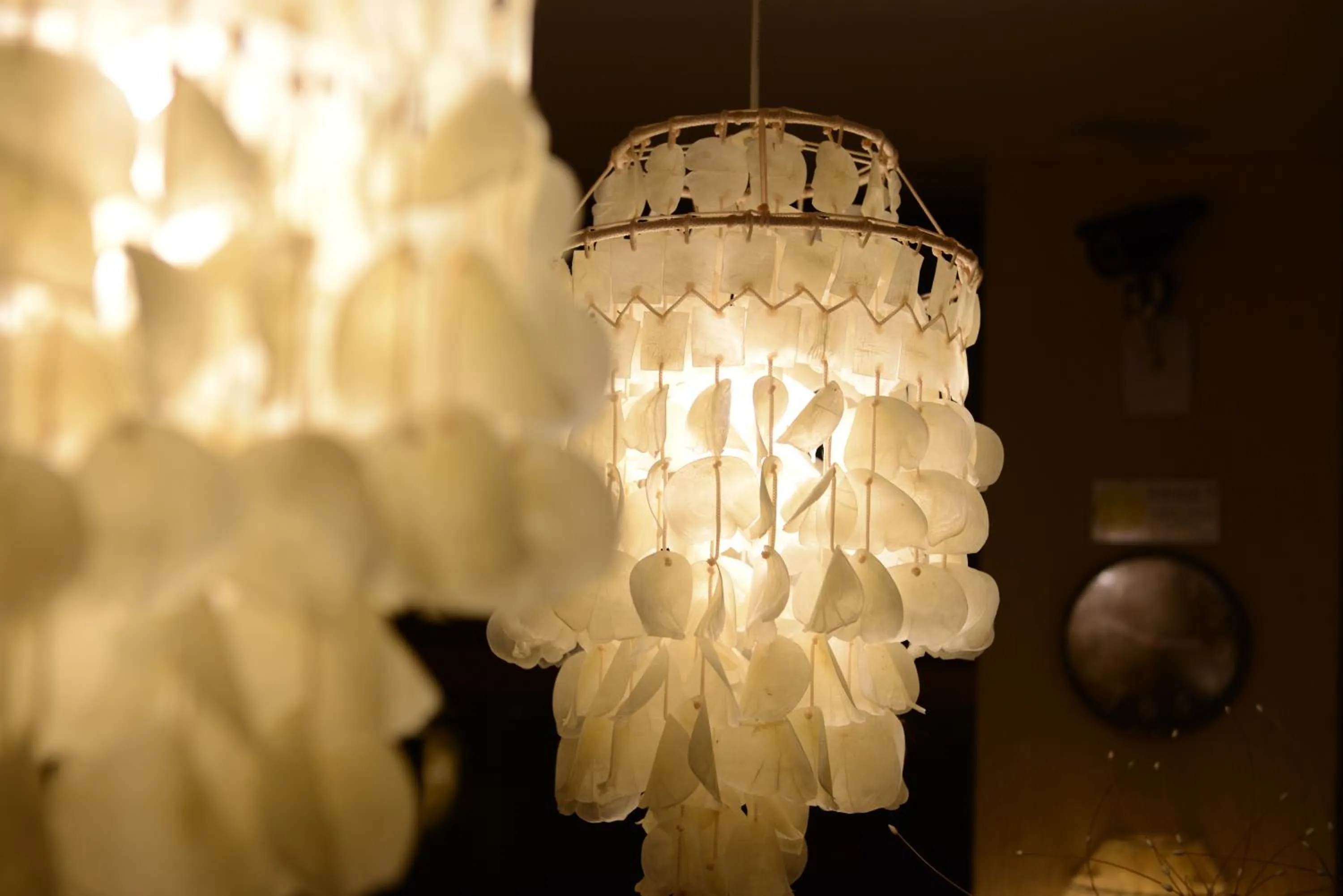 Decorative detail in Pousada Recanto do Lobo