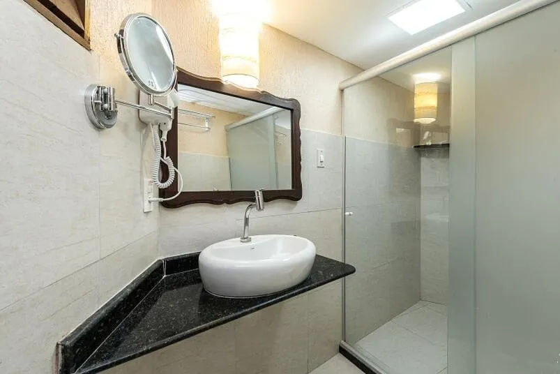 Bathroom in Pousada Recanto do Lobo