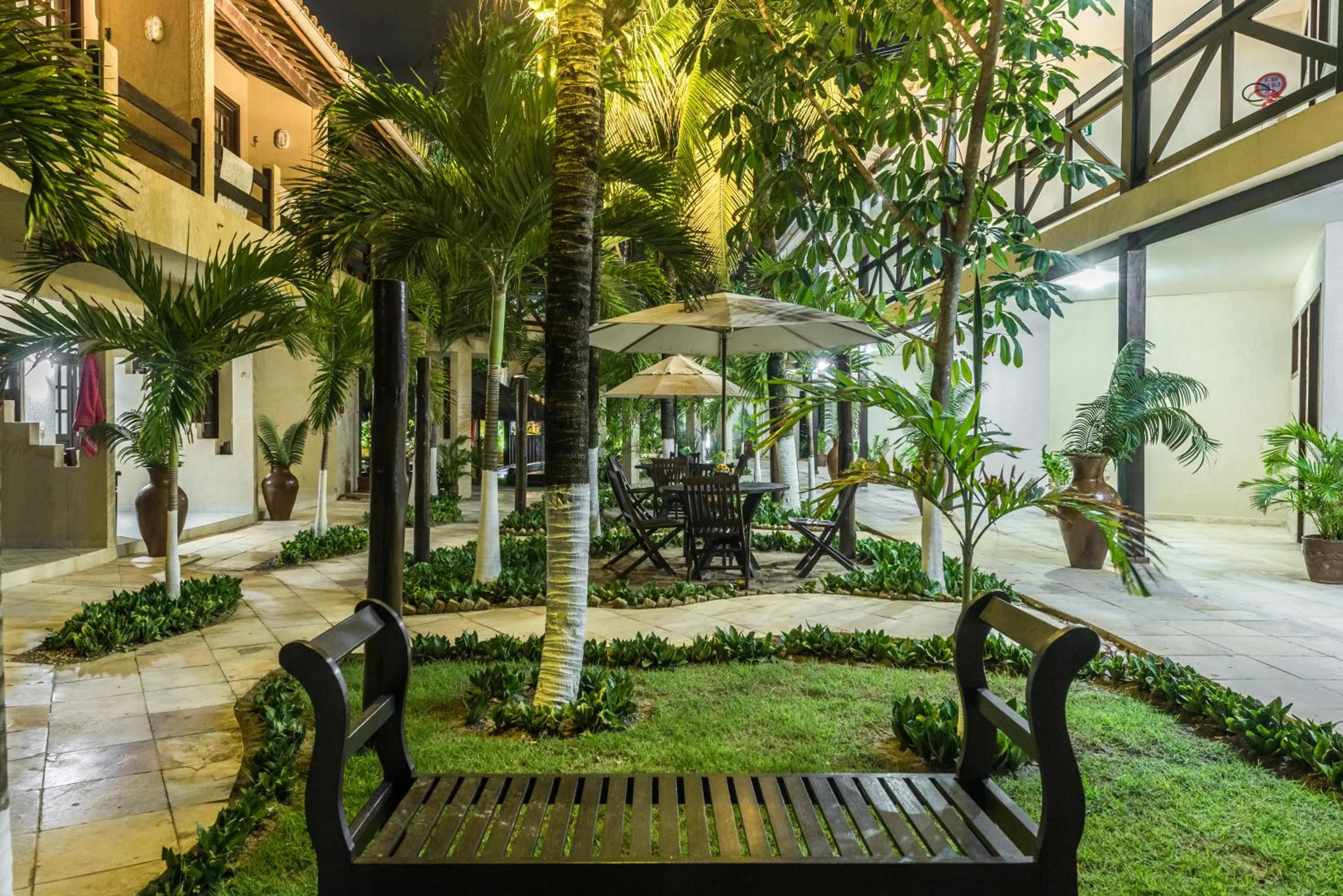 Garden in Pousada Recanto do Lobo