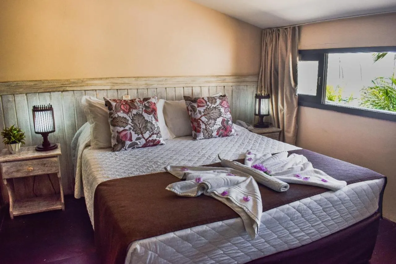 Bed in Pousada Recanto do Lobo