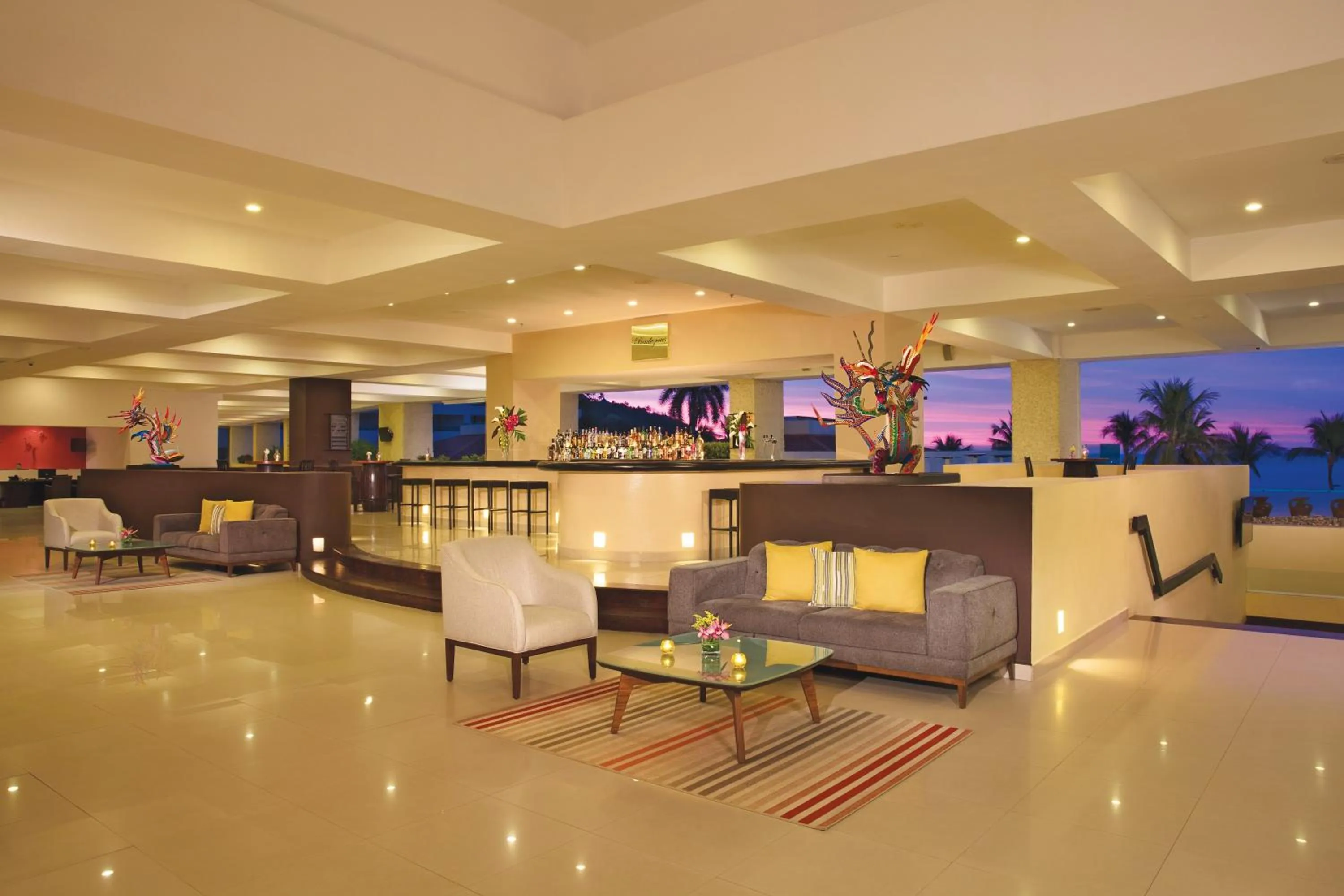Lobby or reception in Dreams Huatulco Resort & Spa