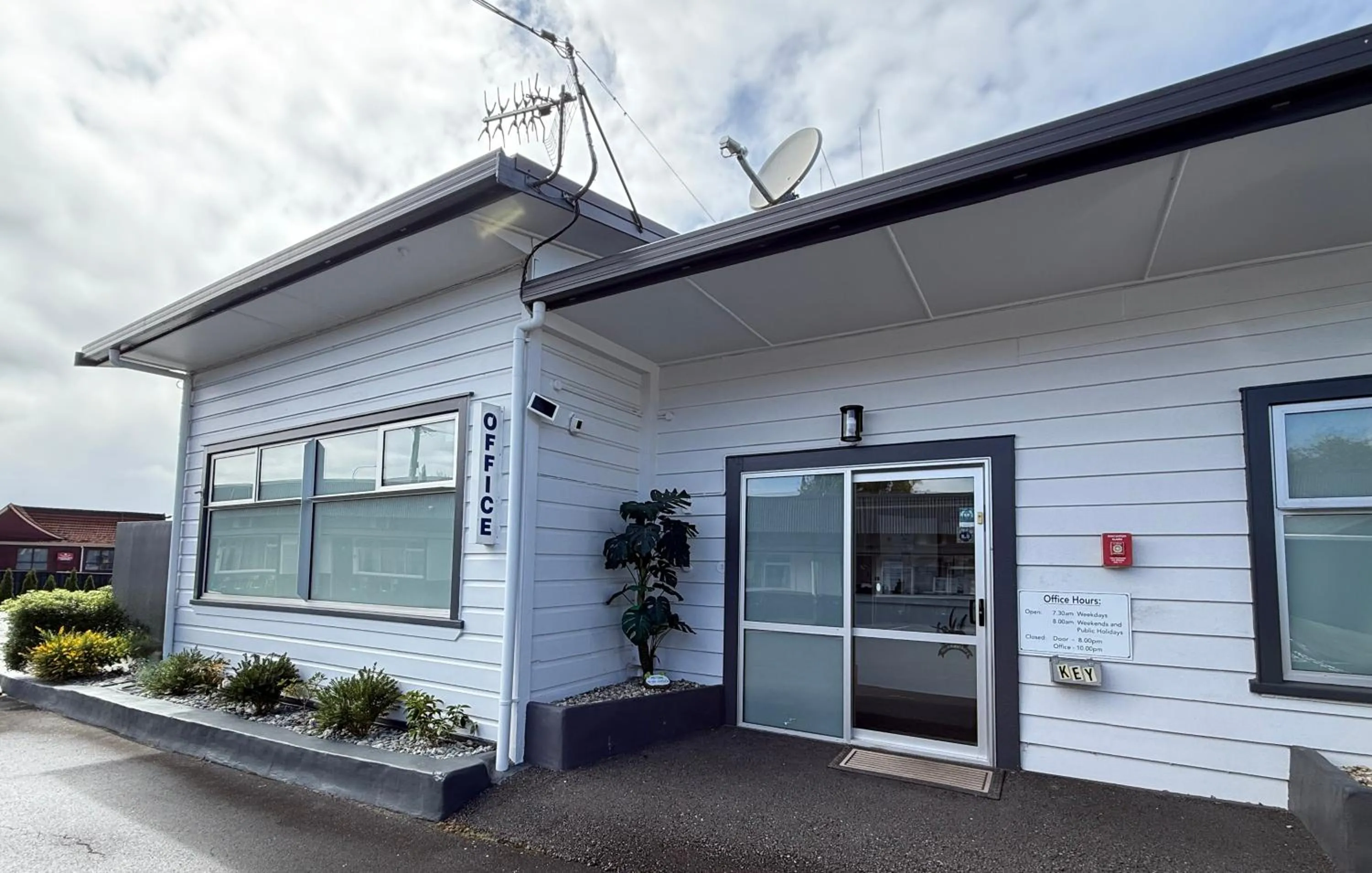 Property building in Central Court Motel