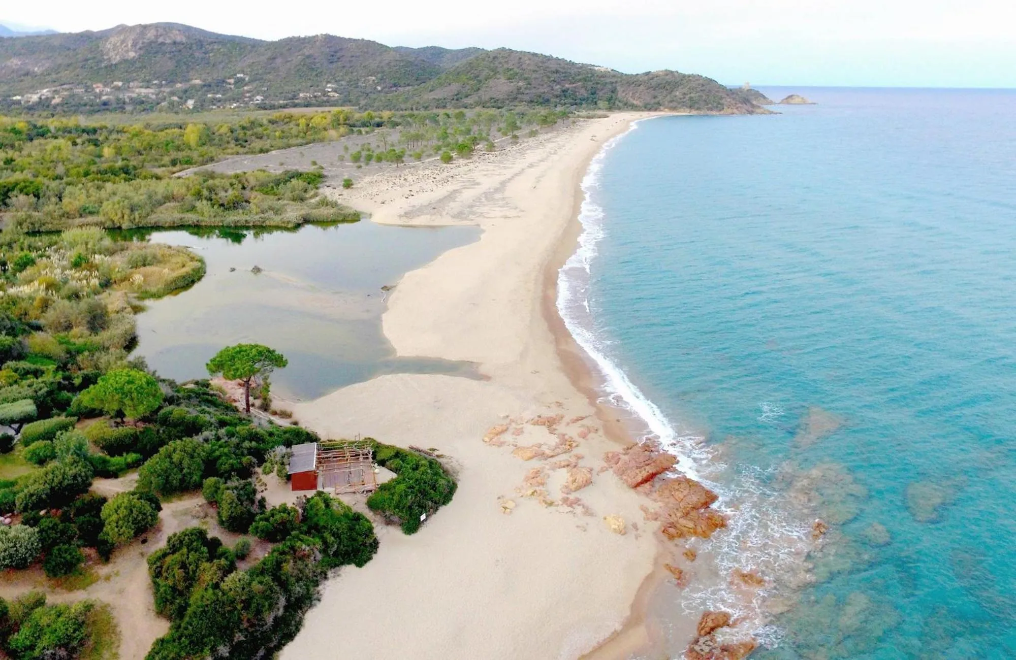 Beach in Hotel Olmuccio