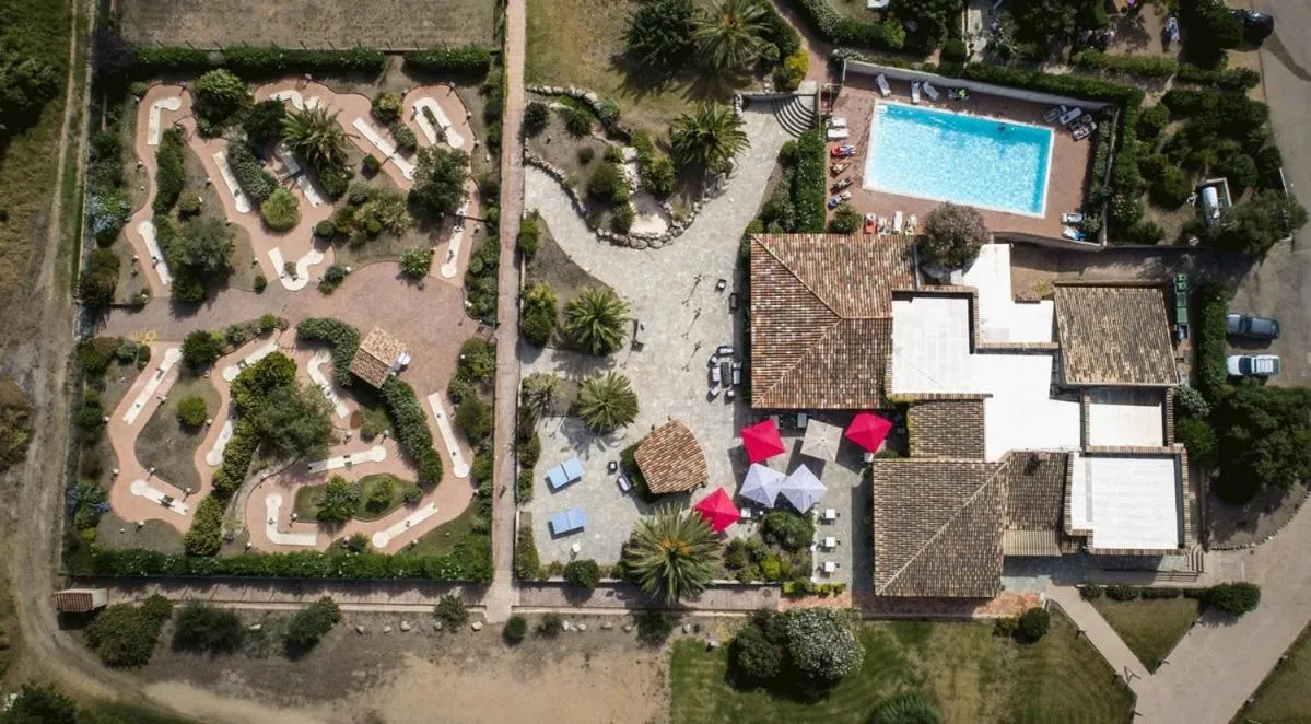 Bird's eye view in Hotel Olmuccio