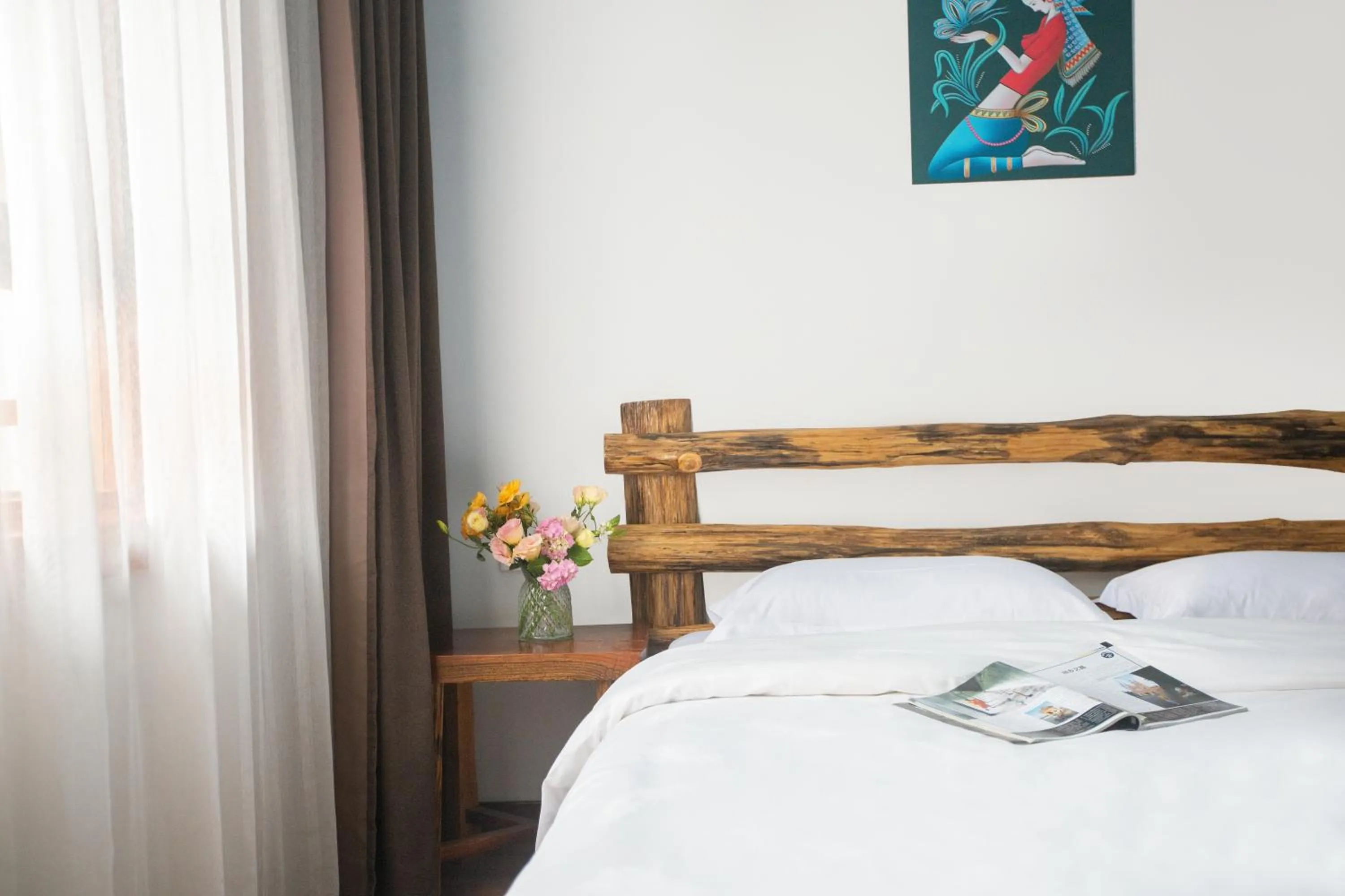 Decorative detail in Yangshuo Xiao Long River Hotel