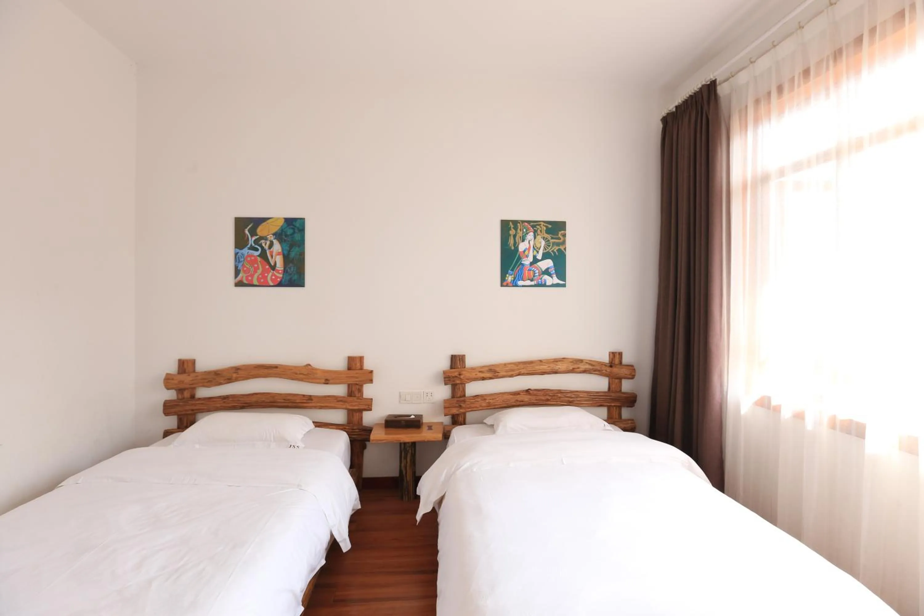 Decorative detail in Yangshuo Xiao Long River Hotel