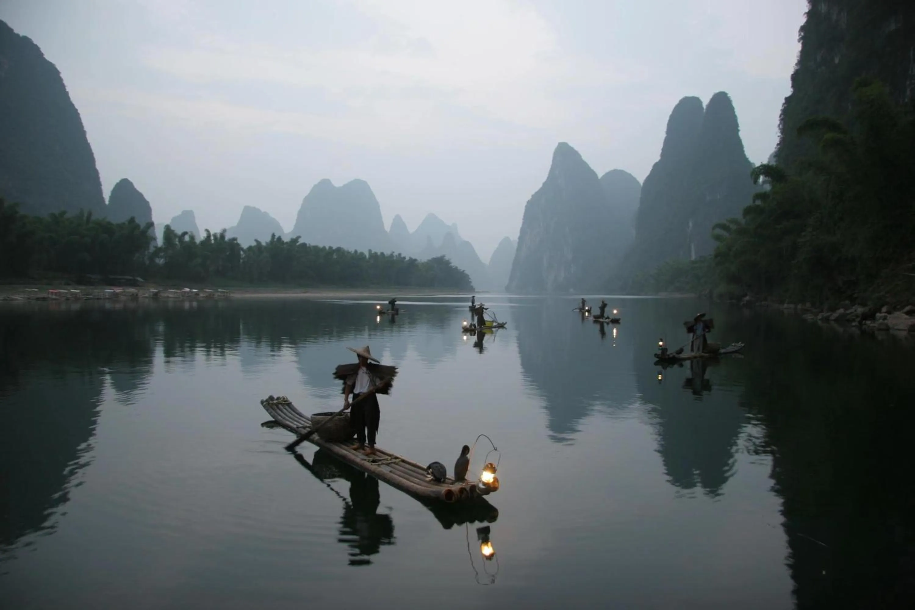 Natural landscape in Yangshuo Xiao Long River Hotel