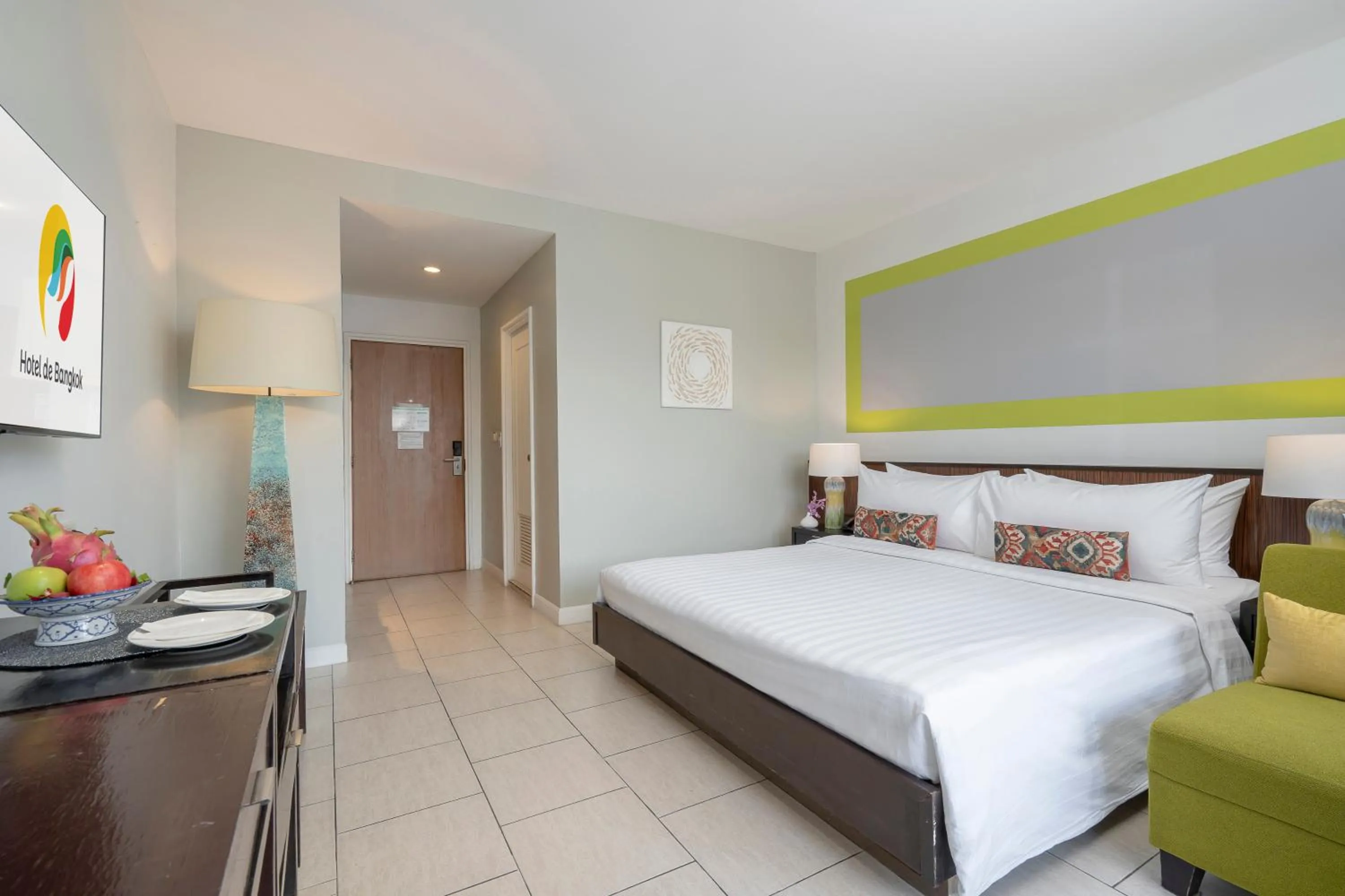 TV and multimedia, Bed in Hotel De Bangkok