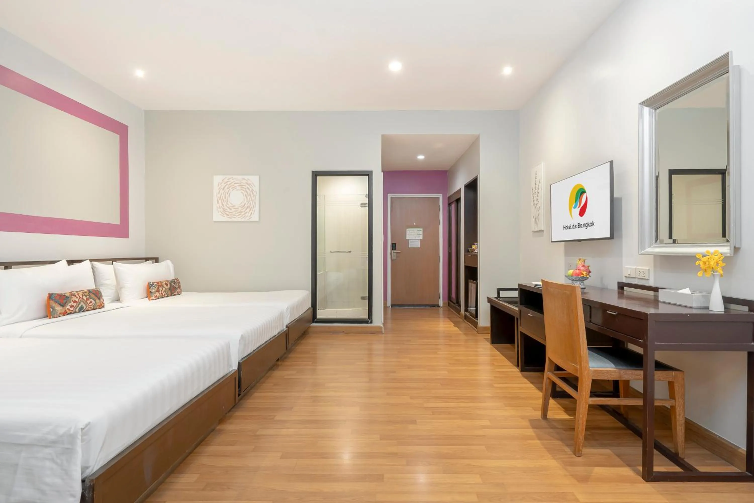 Bed in Hotel De Bangkok