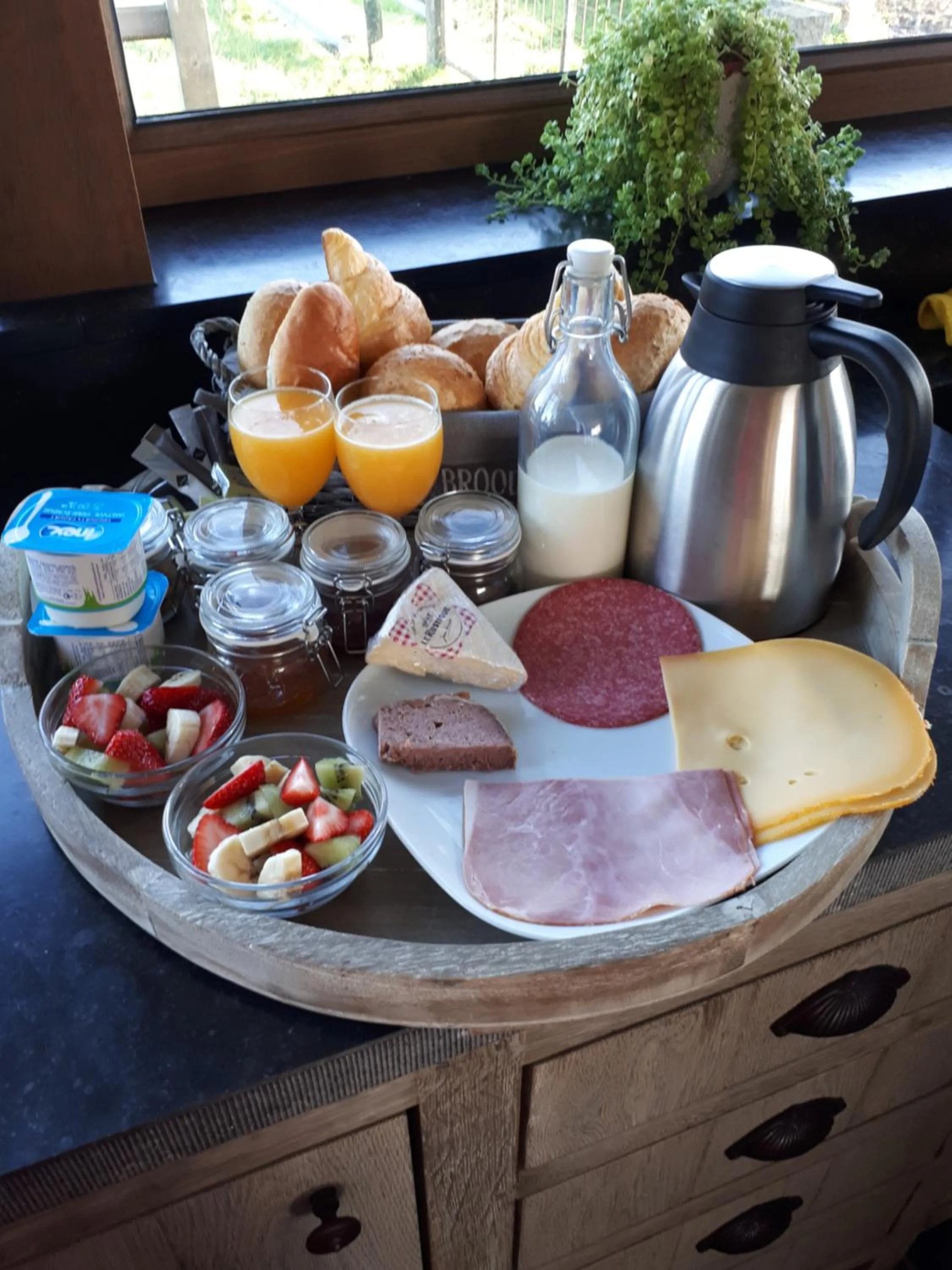 Breakfast in B&B 't Hoveke