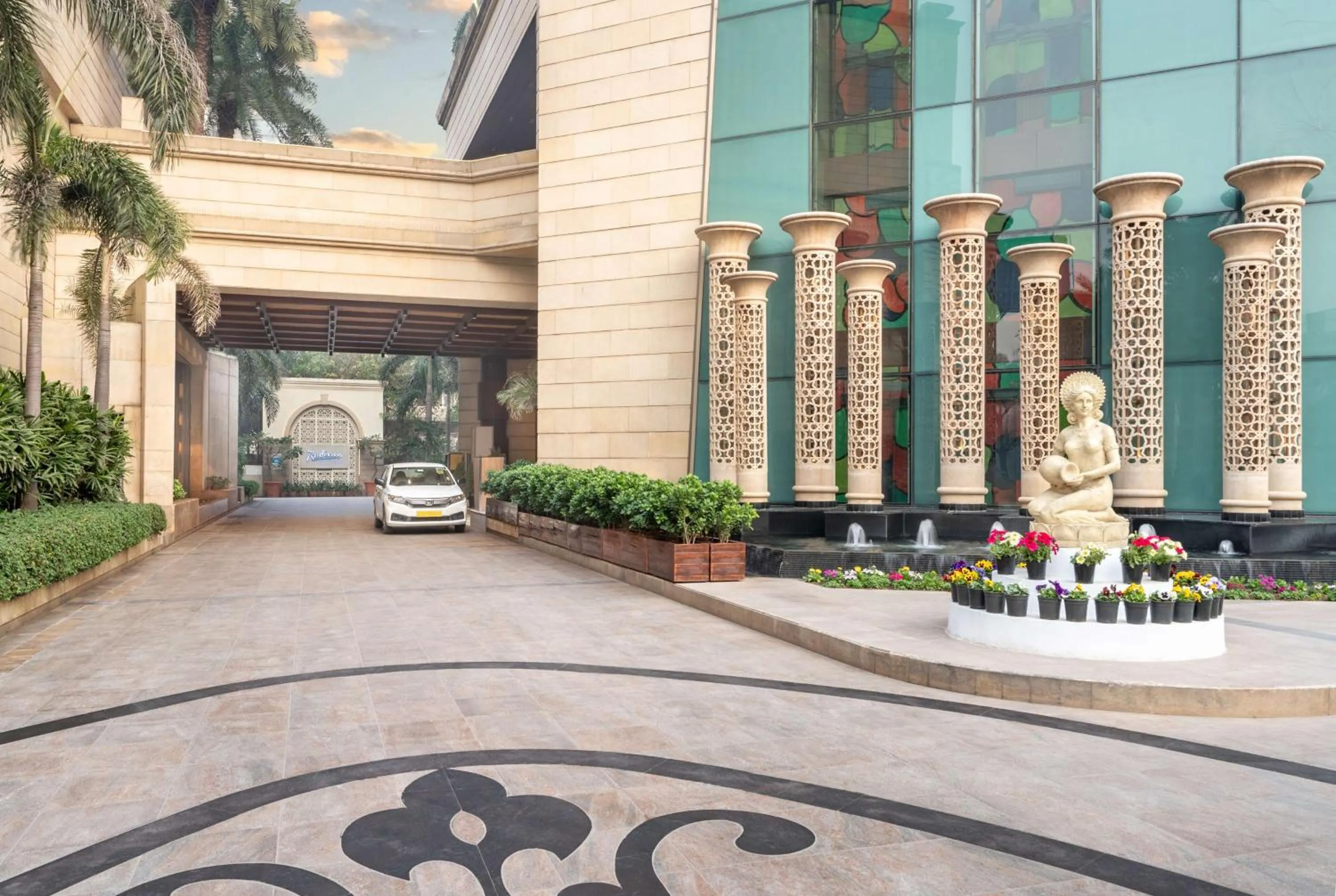 Property building in Radisson Gurugram Sohna Road City Center