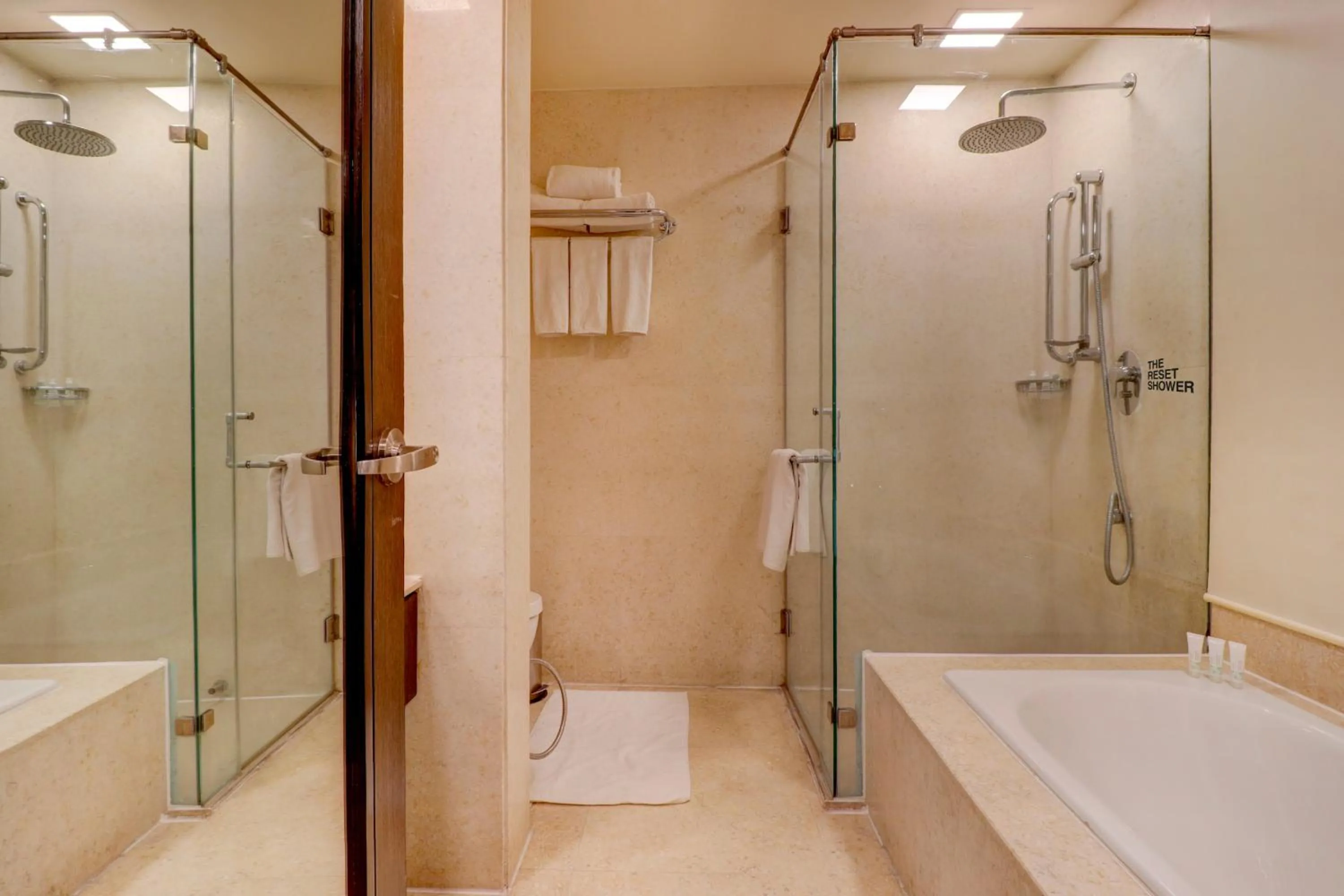 Bathroom in Sunday Hotel by CheckIn Jaipur