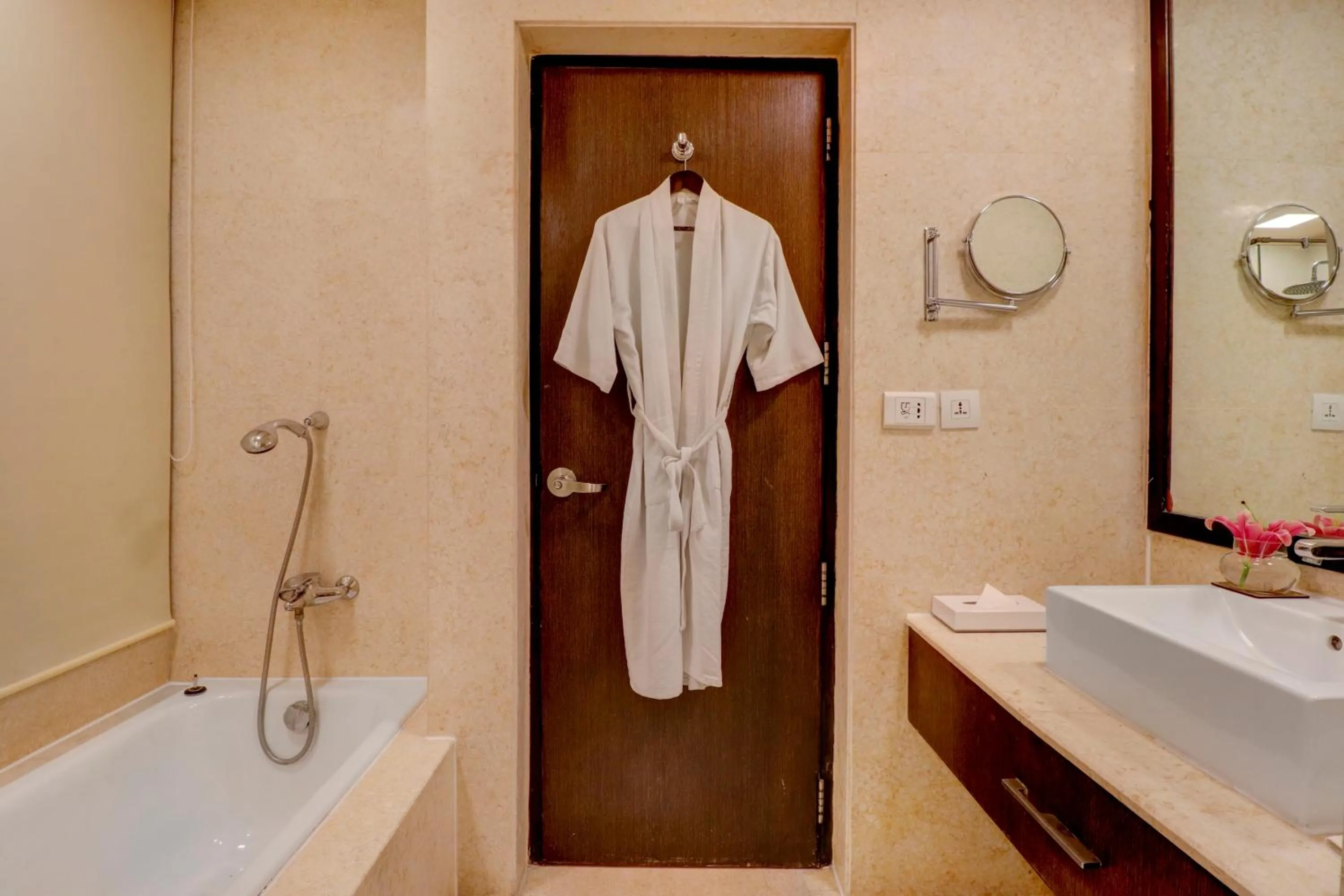 Bathroom in Sunday Hotel by CheckIn Jaipur