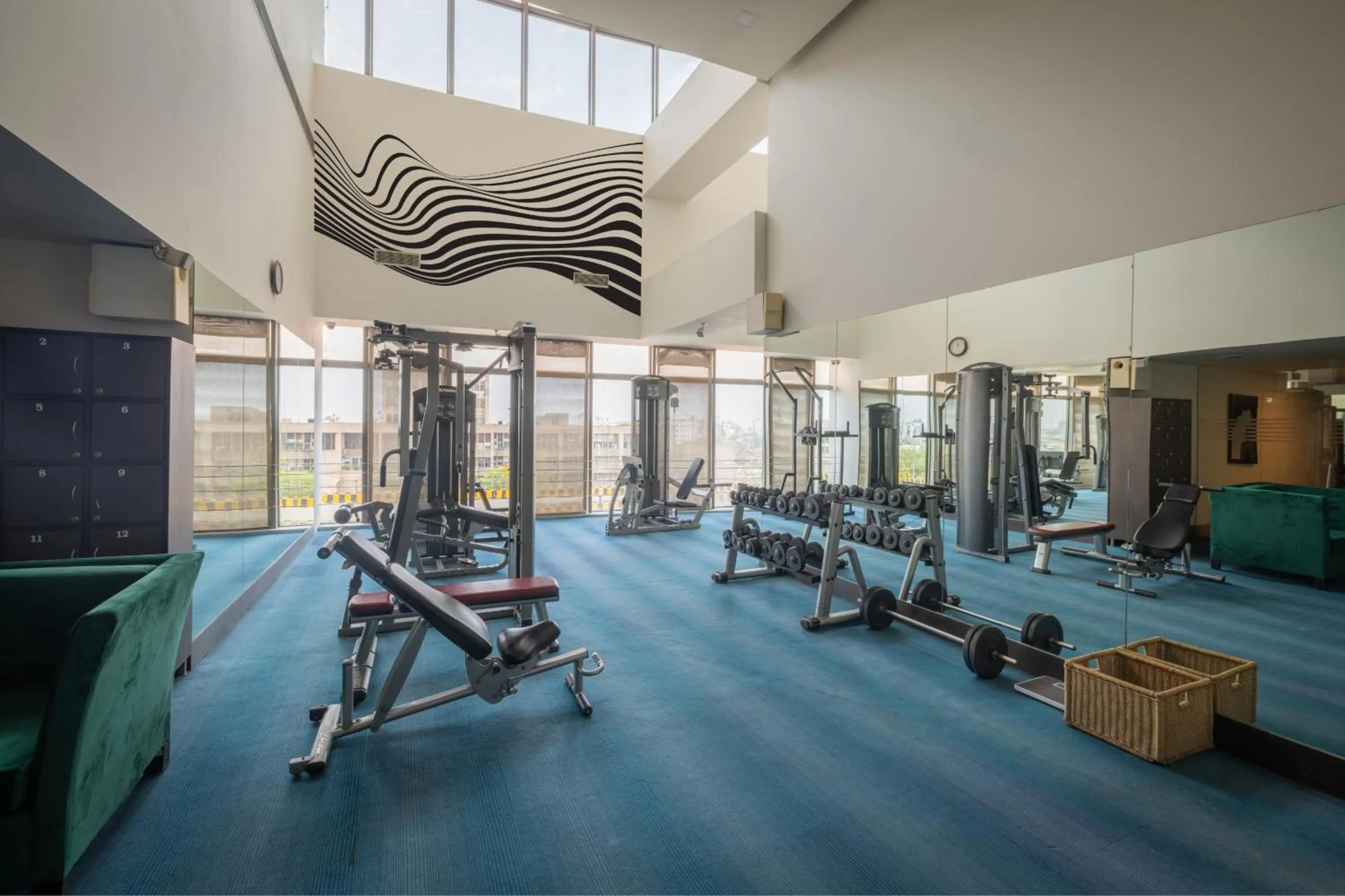 Fitness centre/facilities in Sunday Hotel by CheckIn Jaipur