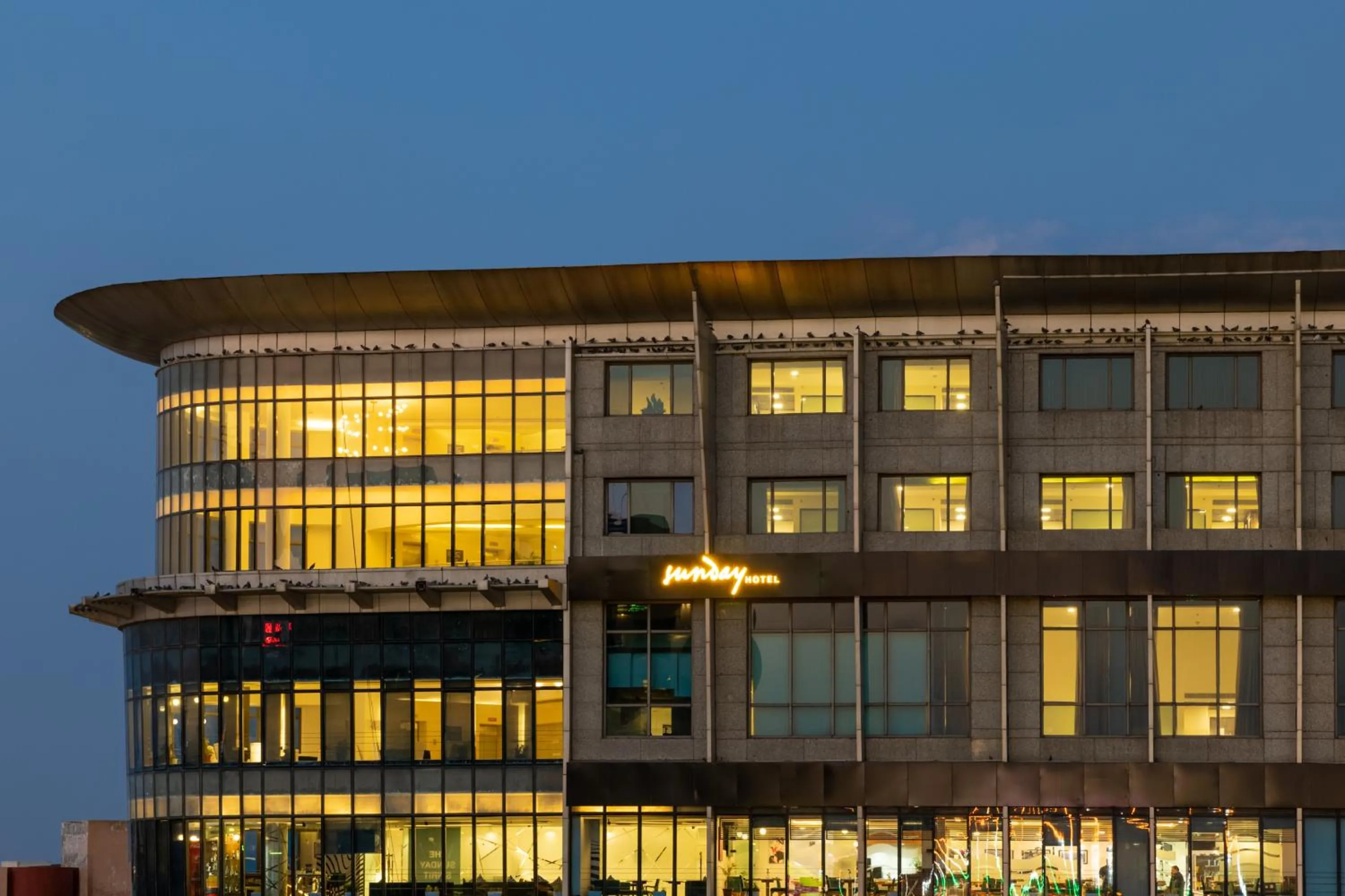 Property building in Sunday Hotel by CheckIn Jaipur