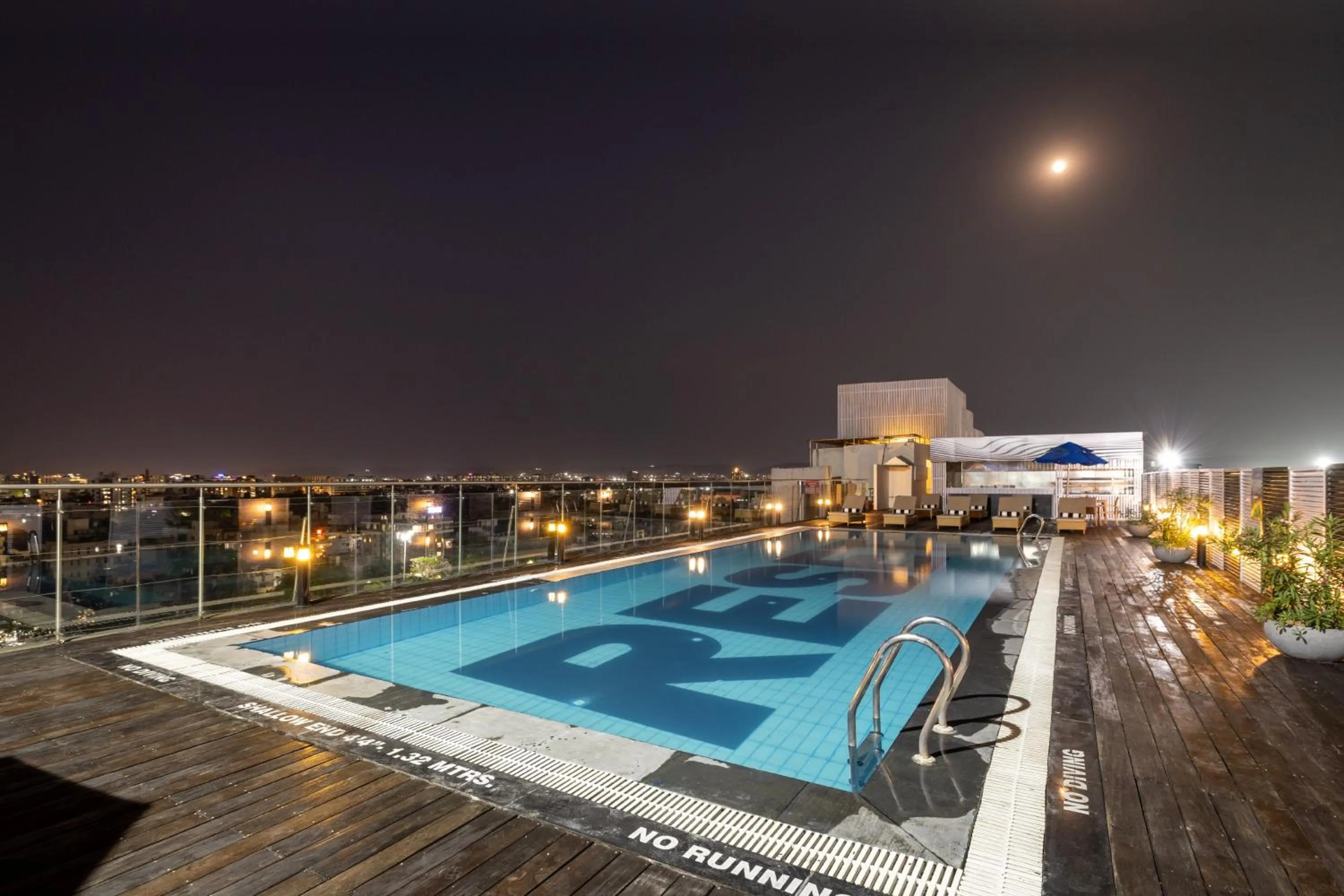 Swimming pool in Sunday Hotel by CheckIn Jaipur