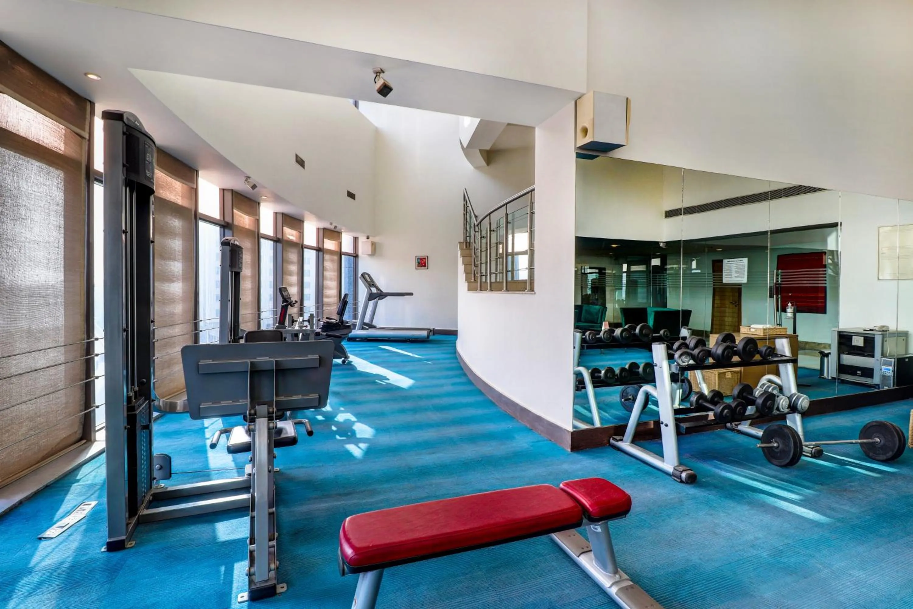 Fitness centre/facilities in Sunday Hotel by CheckIn Jaipur