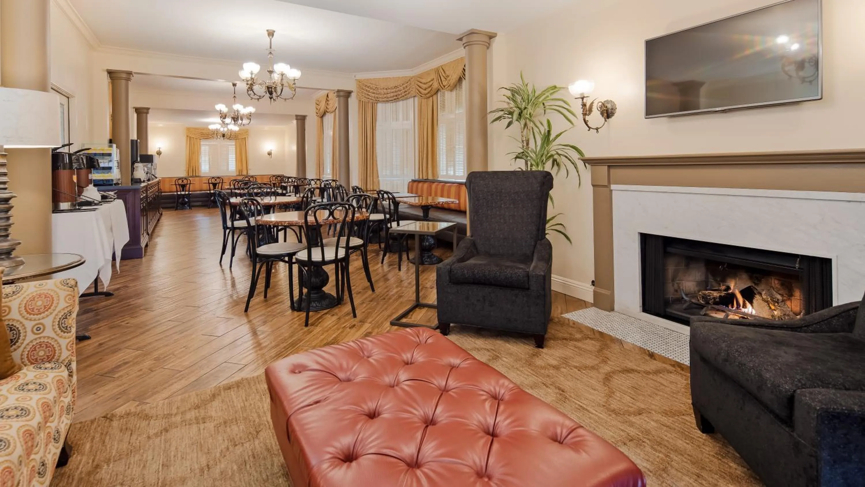 Restaurant/places to eat in Victorian Inn