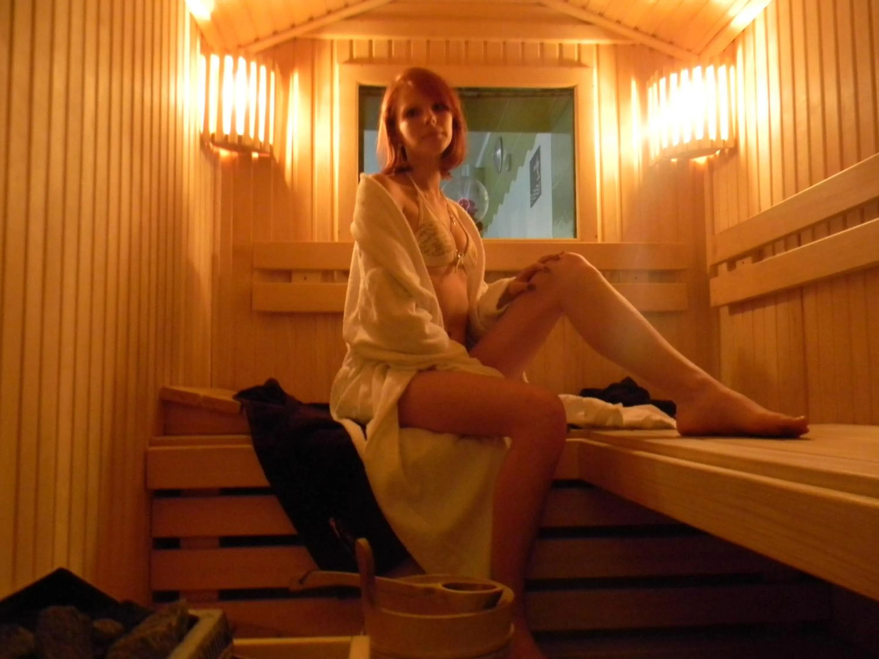 Sauna in Olimpia Resort & SPA