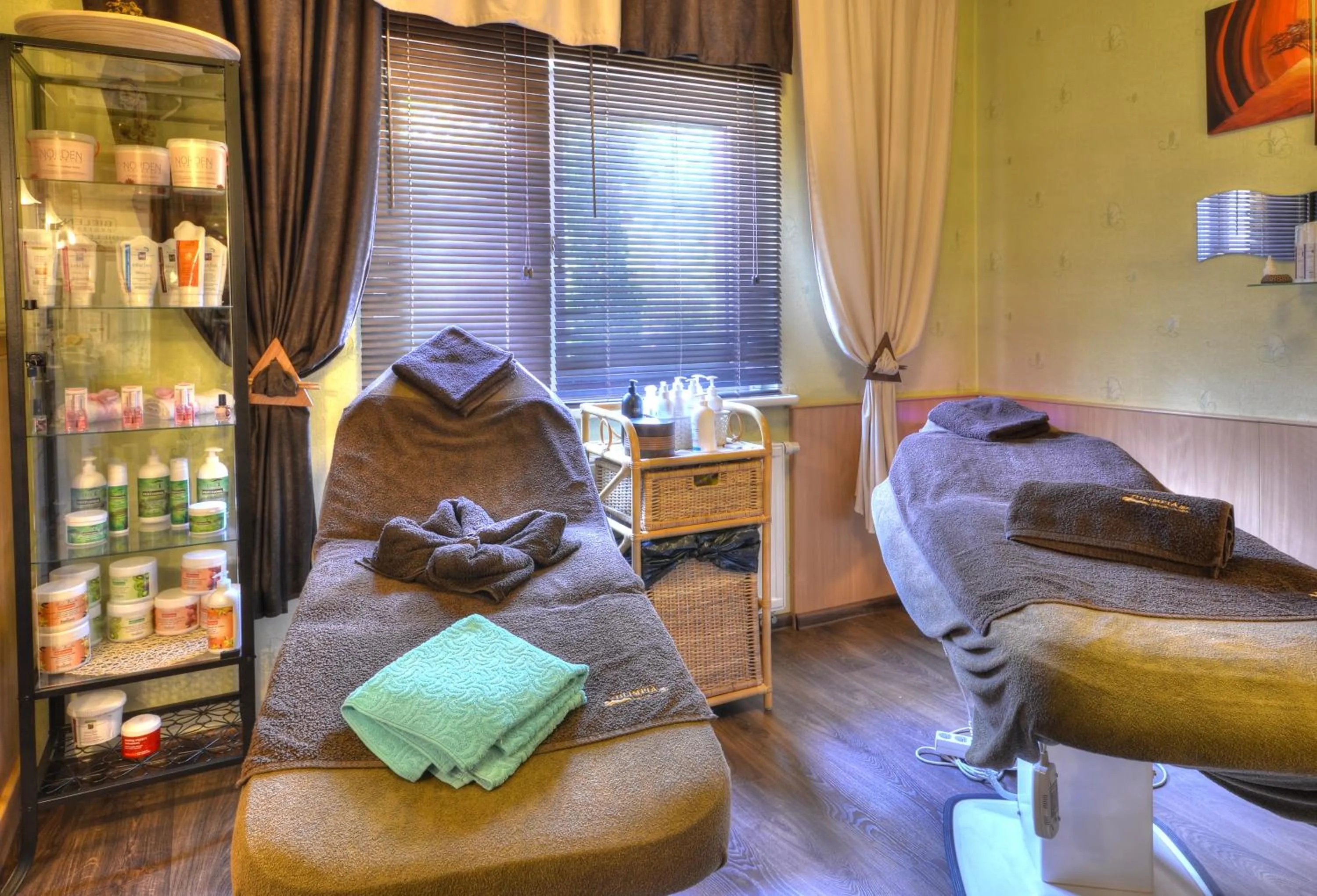 Bed in Olimpia Resort & SPA