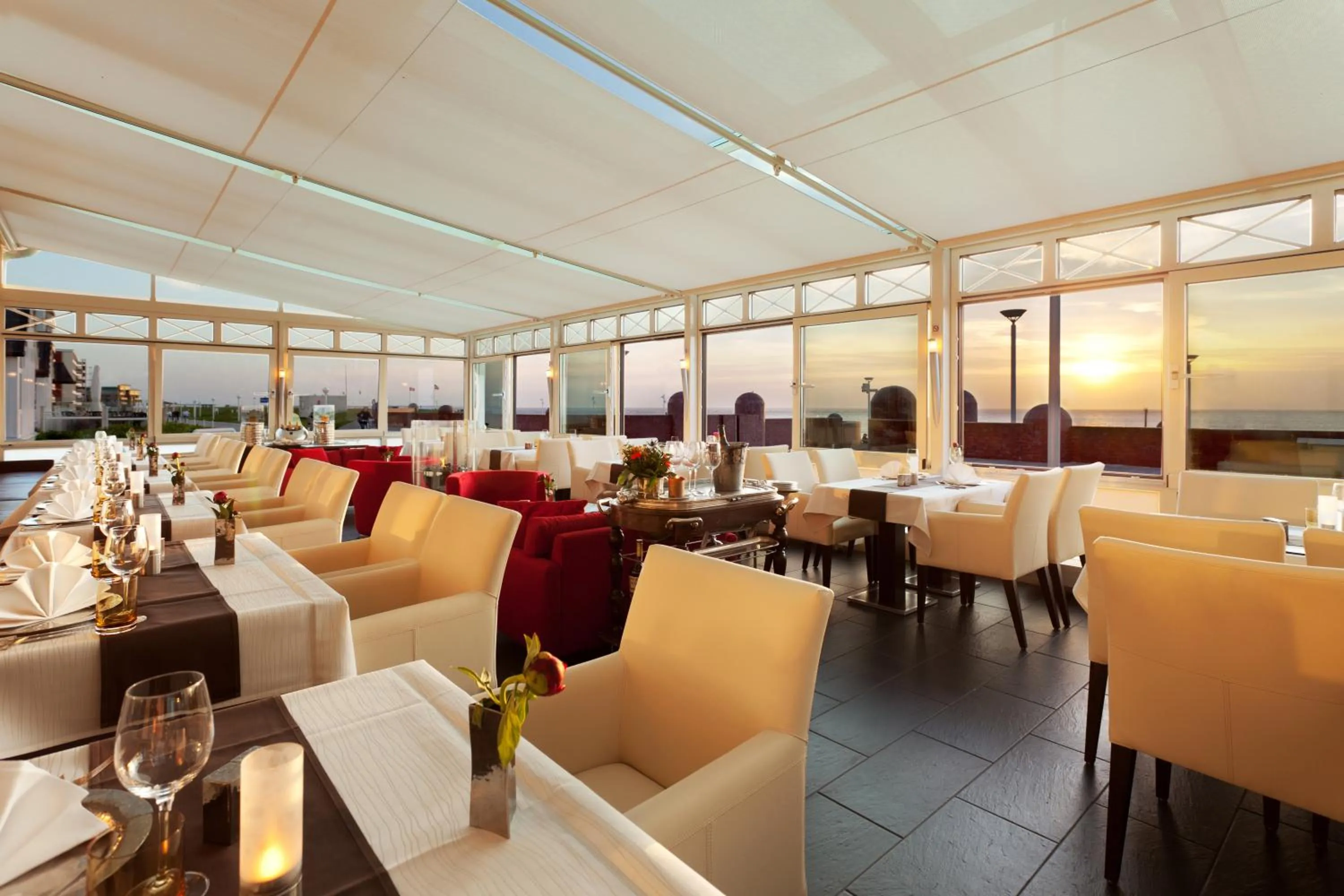 Restaurant/places to eat in Strandhotel Georgshöhe