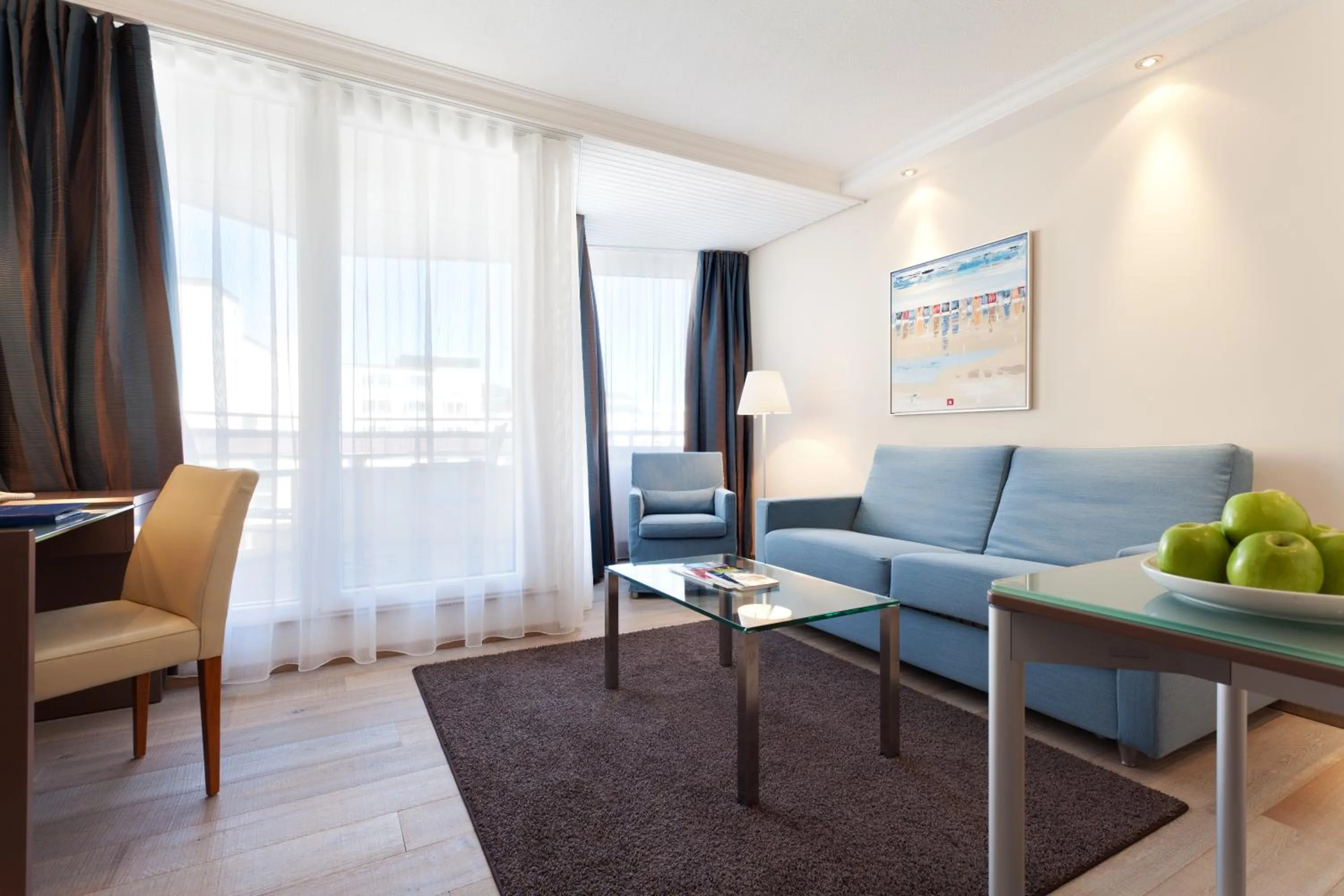 Living room in Strandhotel Georgshöhe