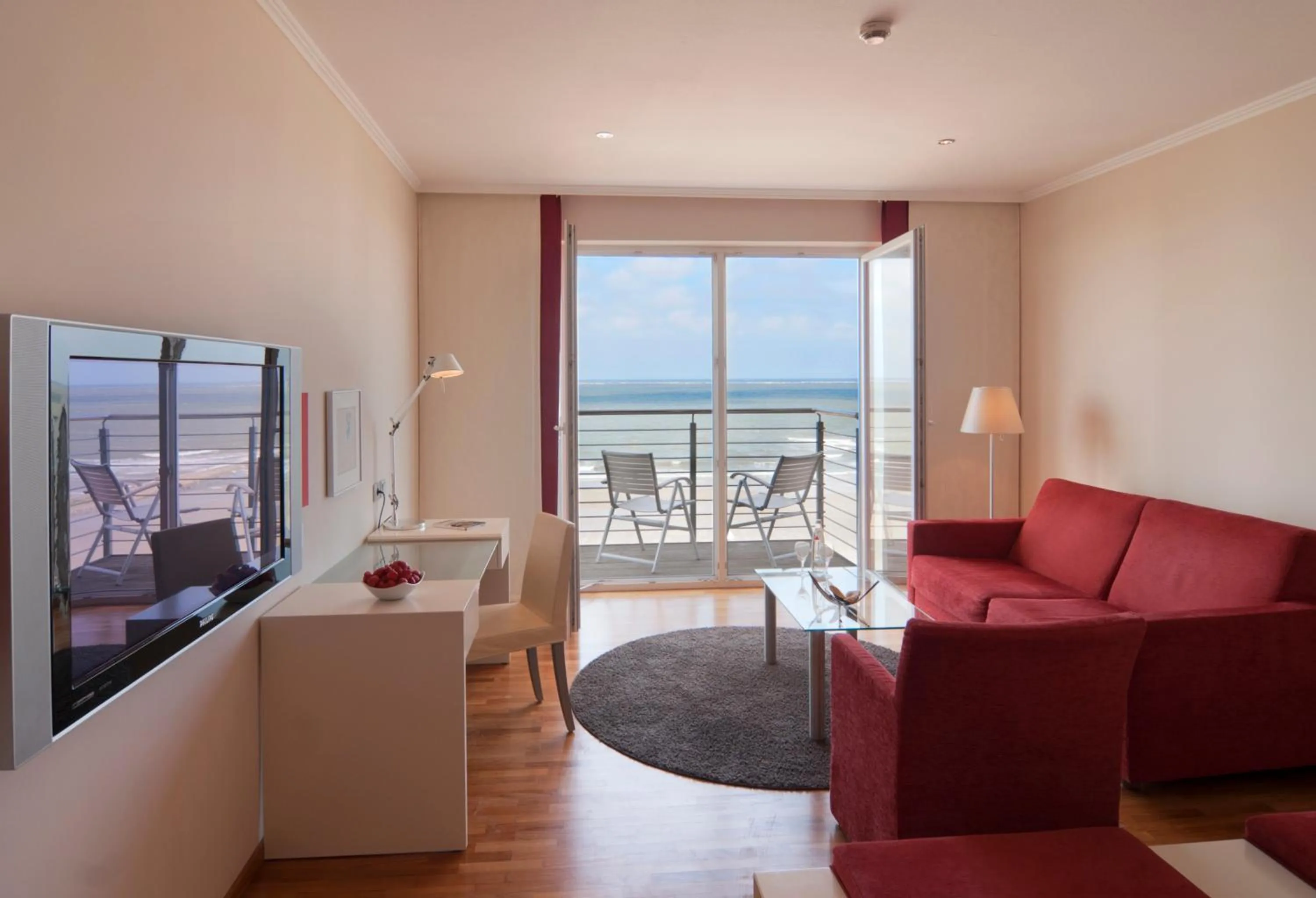 Seating area in Strandhotel Georgshöhe