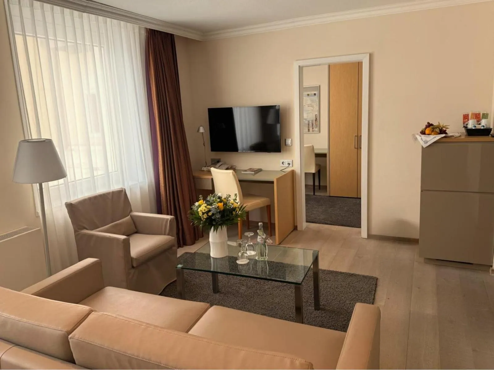 Bedroom in Strandhotel Georgshöhe