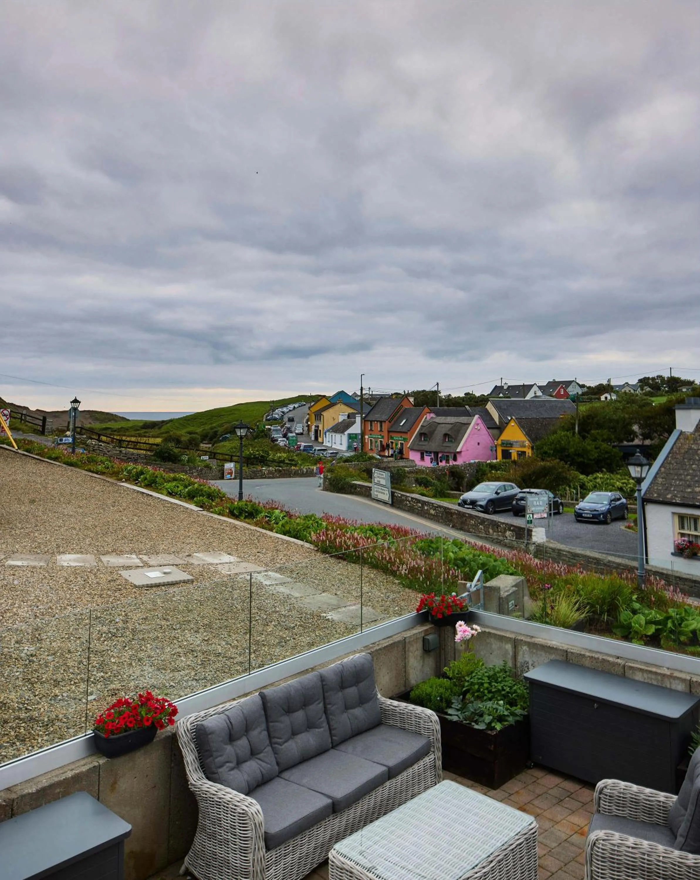 Patio in Doolin Inn