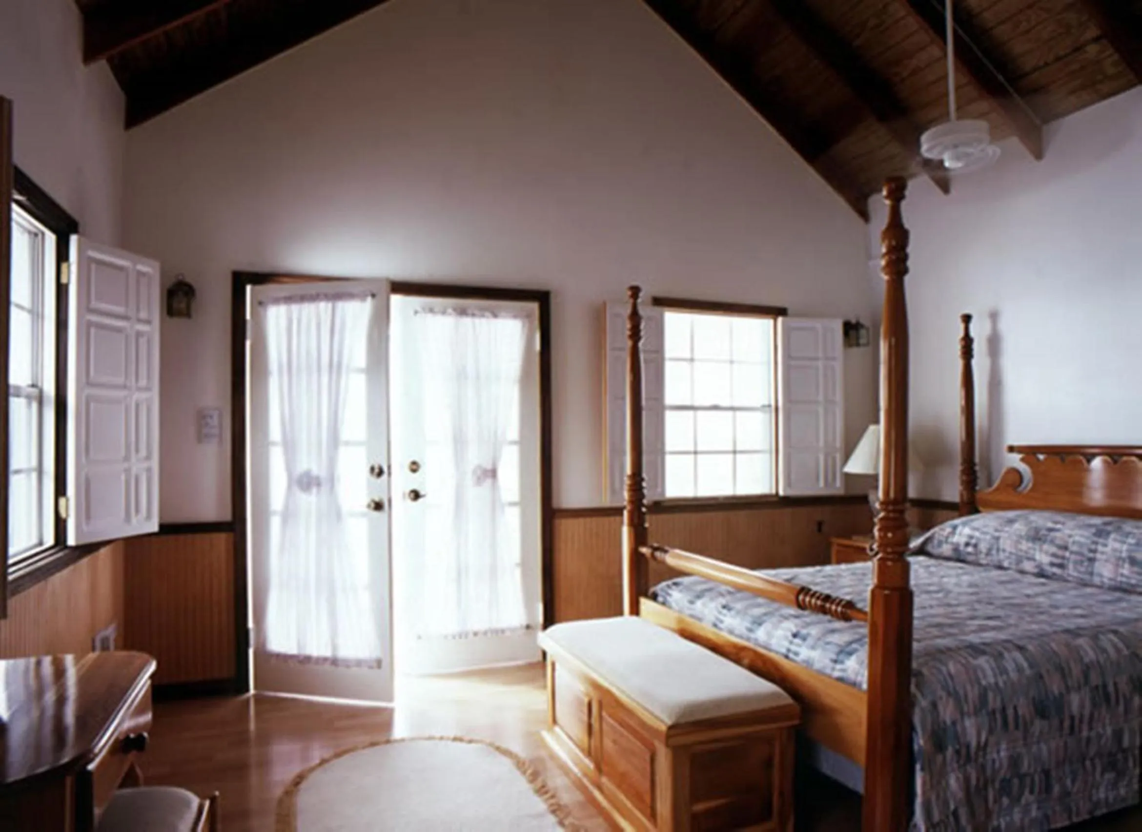 Bedroom, Bed in Villa Beach Cottages