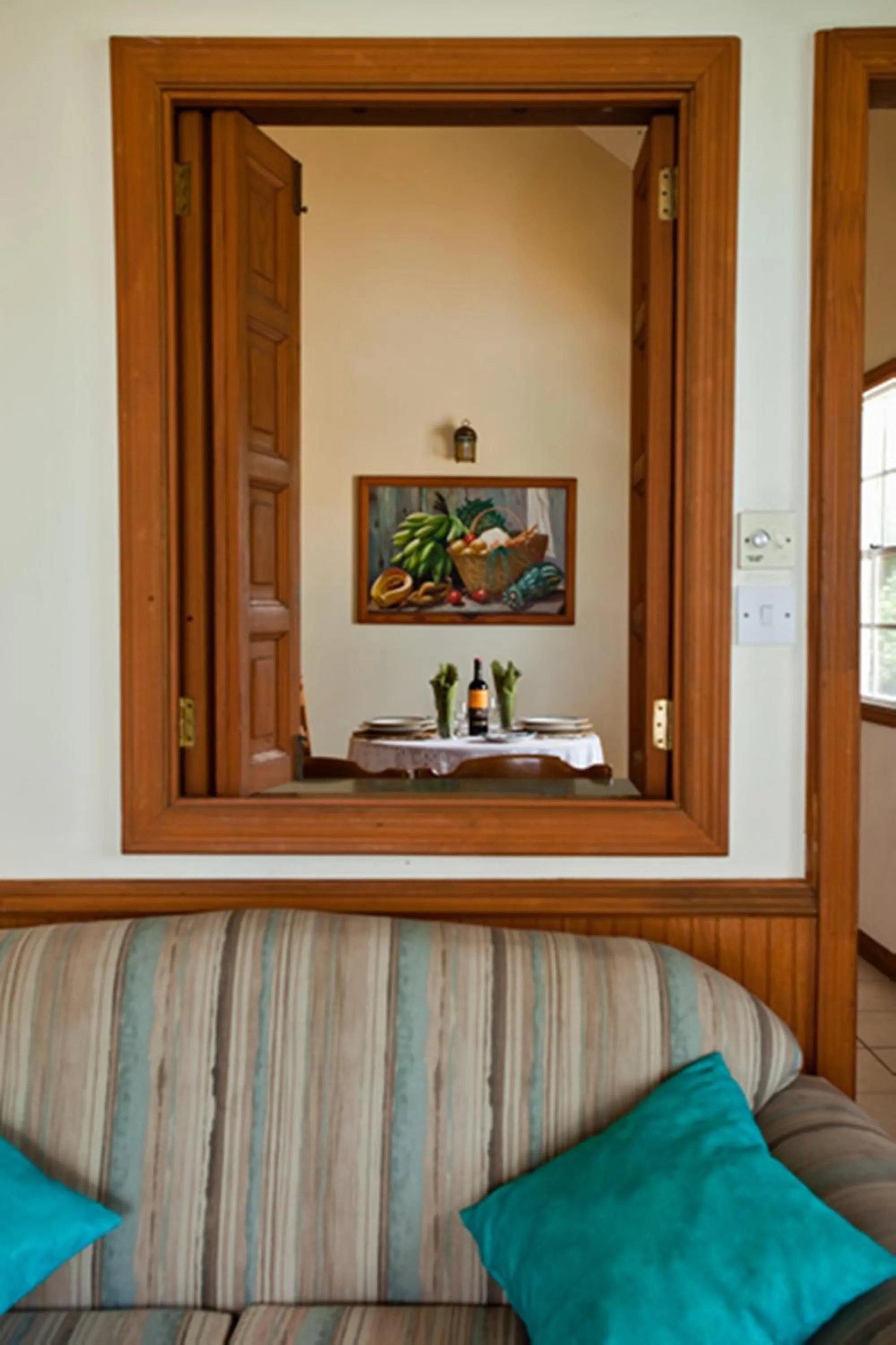 Decorative detail in Villa Beach Cottages