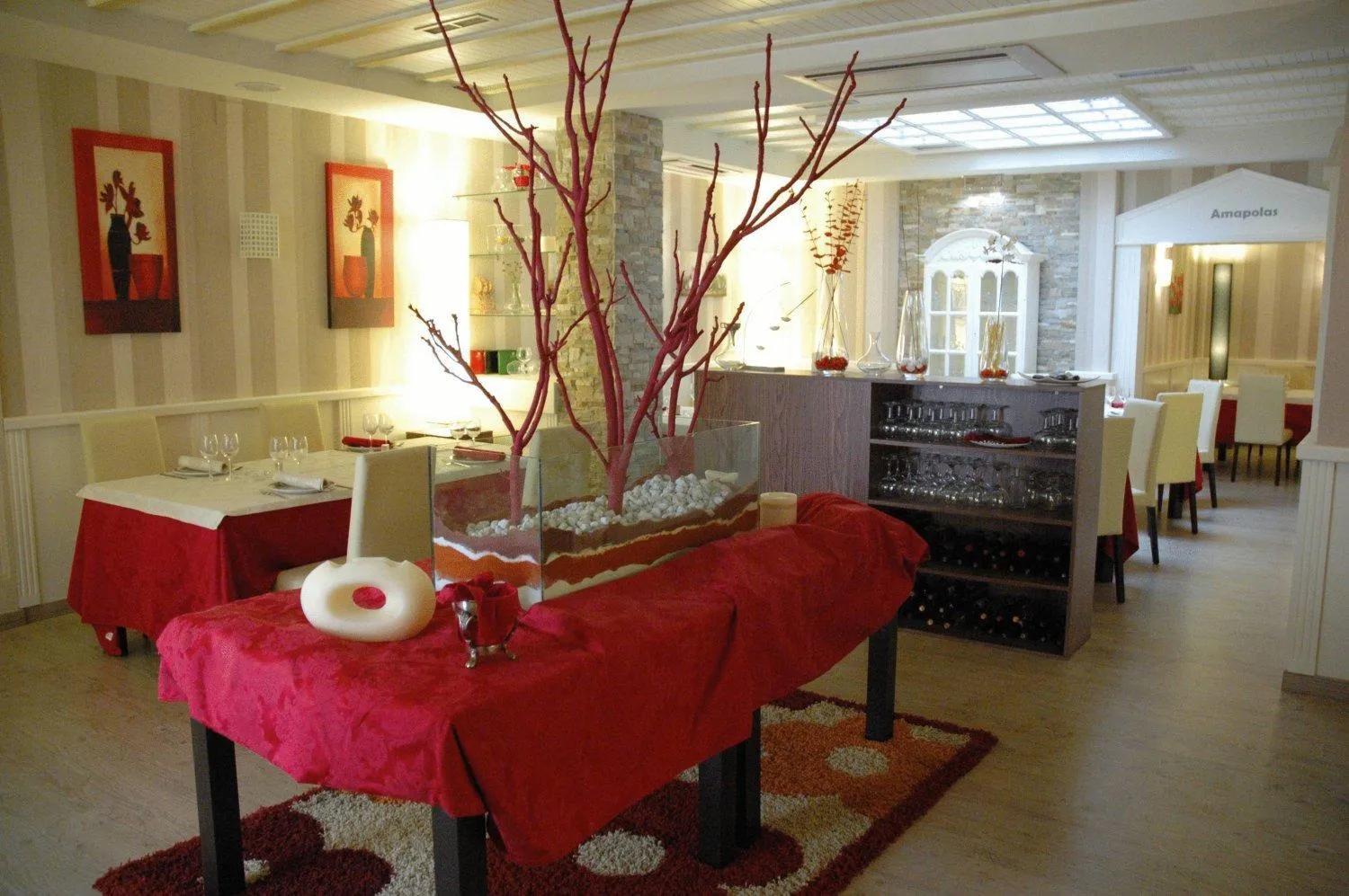 Dining area in Hotel Ideal