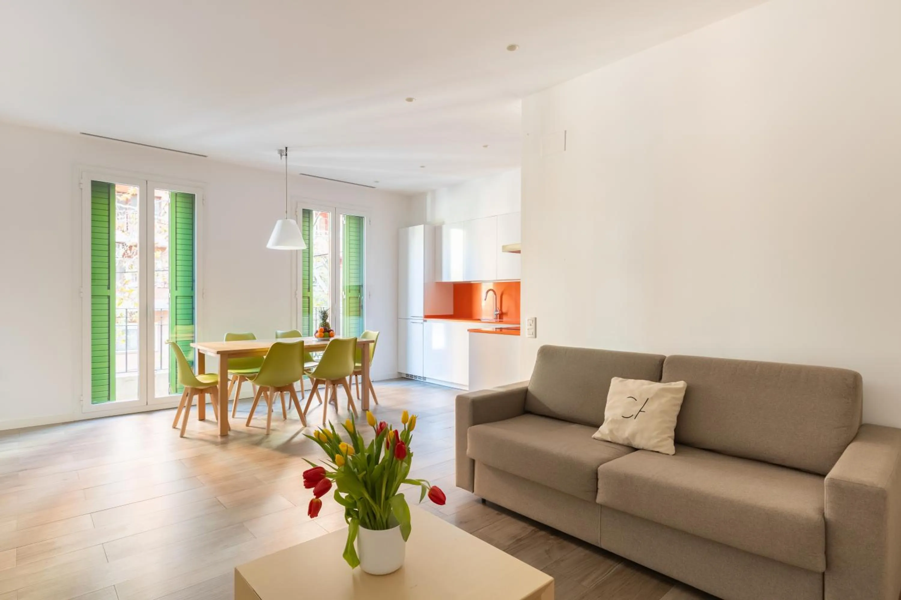 Living room in Cosmo Apartments Marina – Auditori