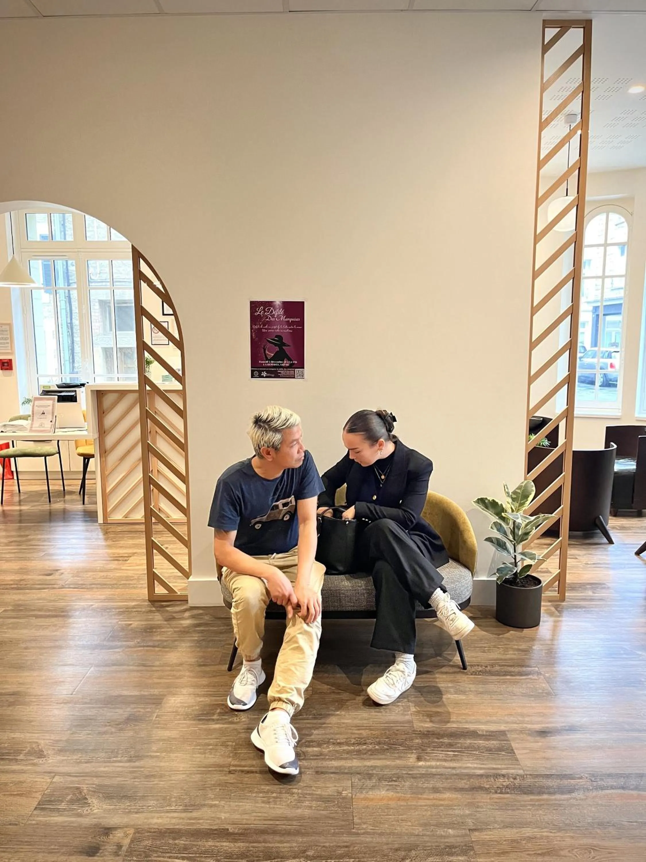 Lobby or reception in Hotel Balmoral Dinard