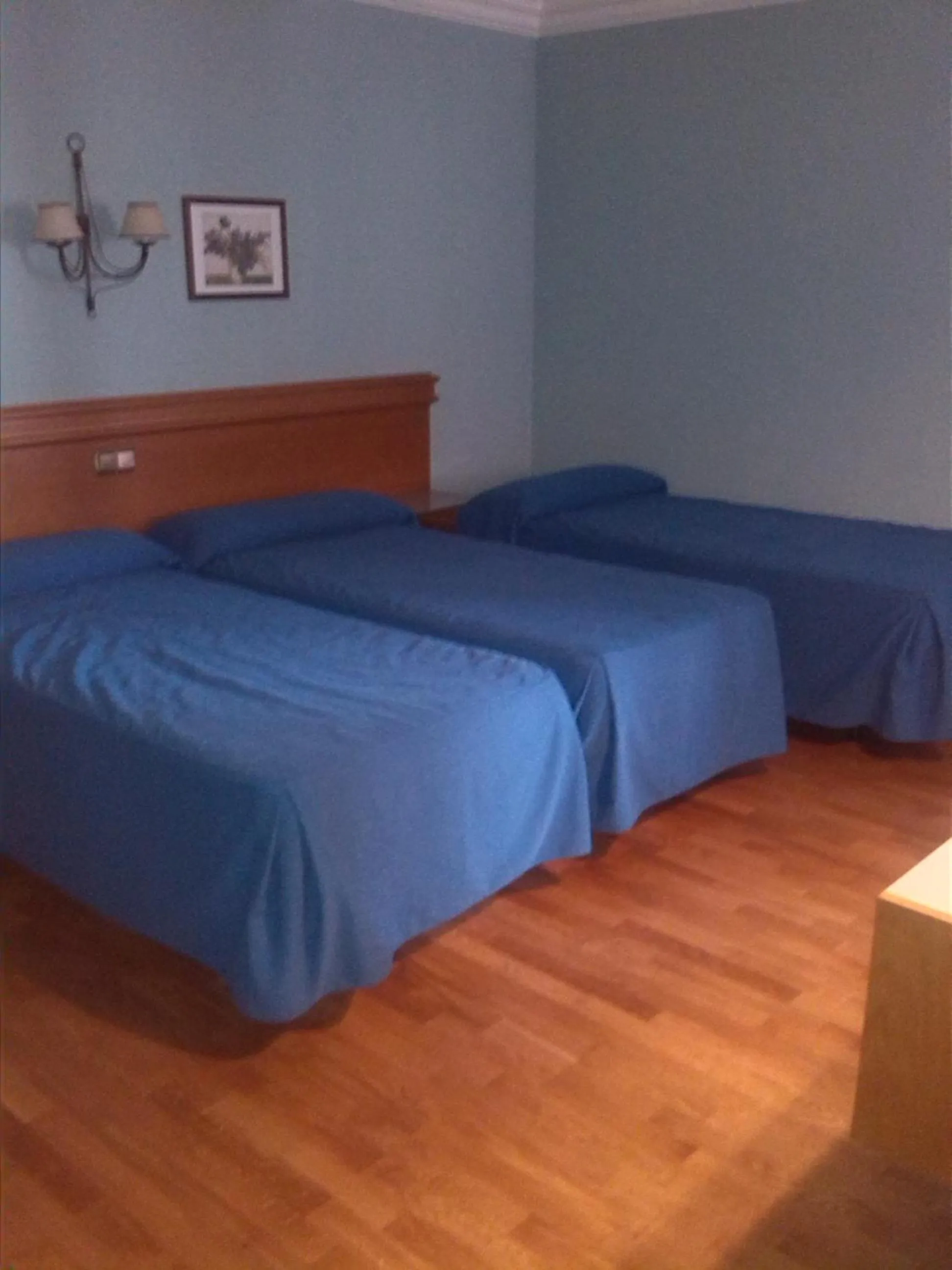 Bed in Hotel Juan Carlos I